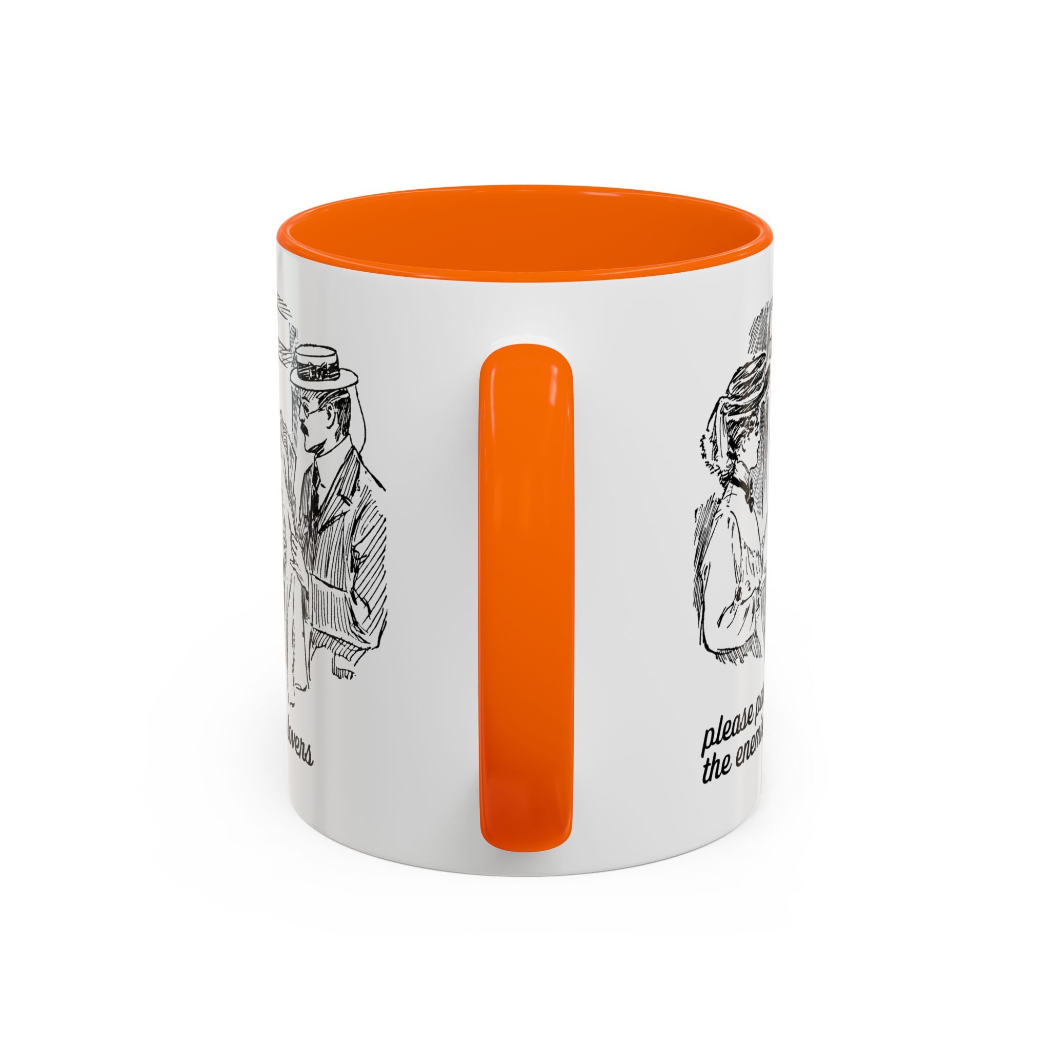 Please Pass the Enemies to Lovers Coffee Mug: Romance Reader Gift Historical Fiction Bookworm | Silly Romance Tropes Mug, Bookish Gift Idea - Opal and June