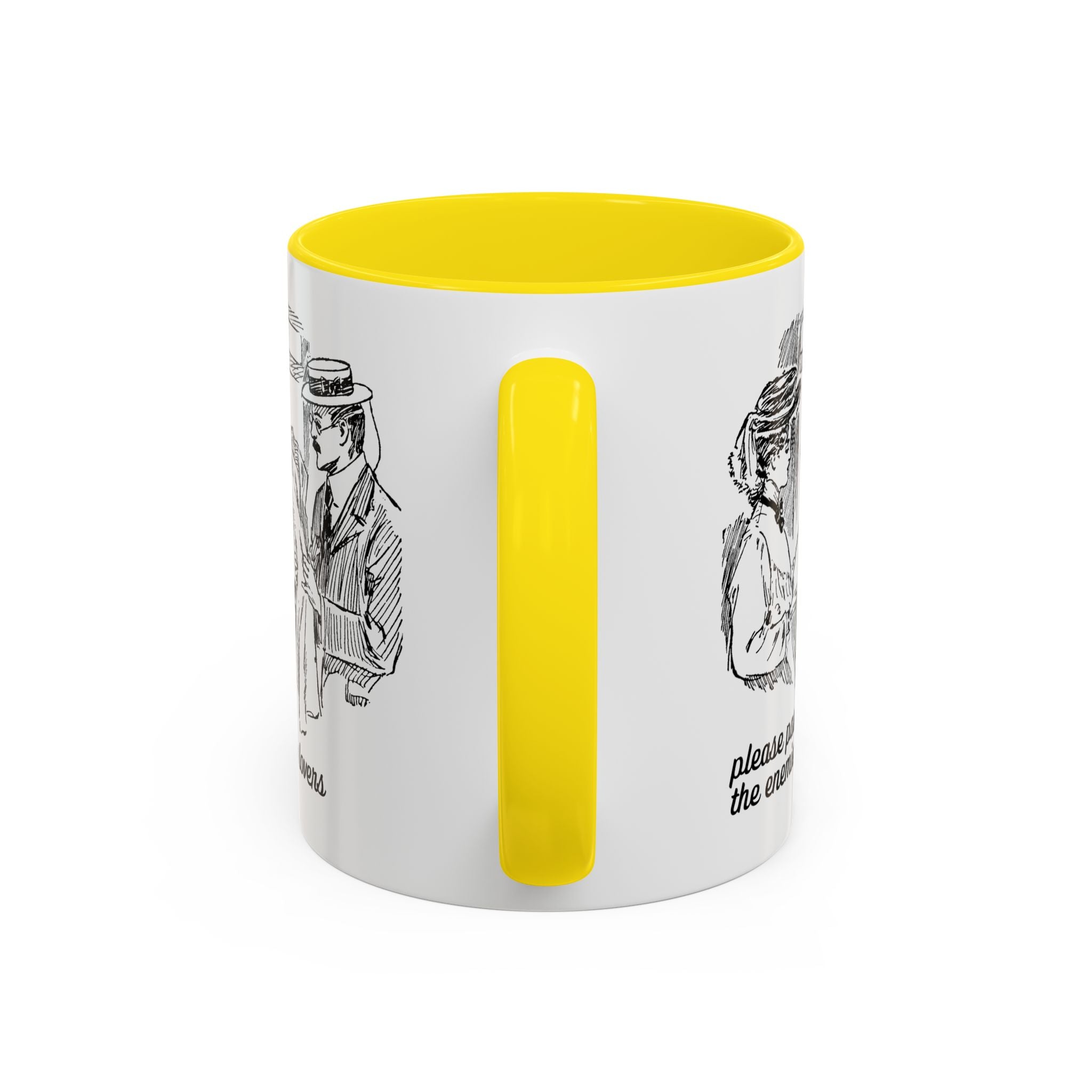 Please Pass the Enemies to Lovers Coffee Mug: Romance Reader Gift Historical Fiction Bookworm | Silly Romance Tropes Mug, Bookish Gift Idea - Opal and June