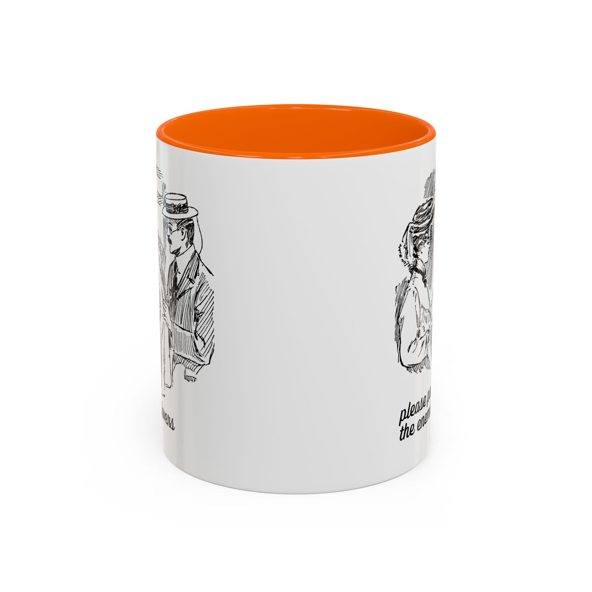 Please Pass the Enemies to Lovers Coffee Mug: Romance Reader Gift Historical Fiction Bookworm | Silly Romance Tropes Mug, Bookish Gift Idea - Opal and June