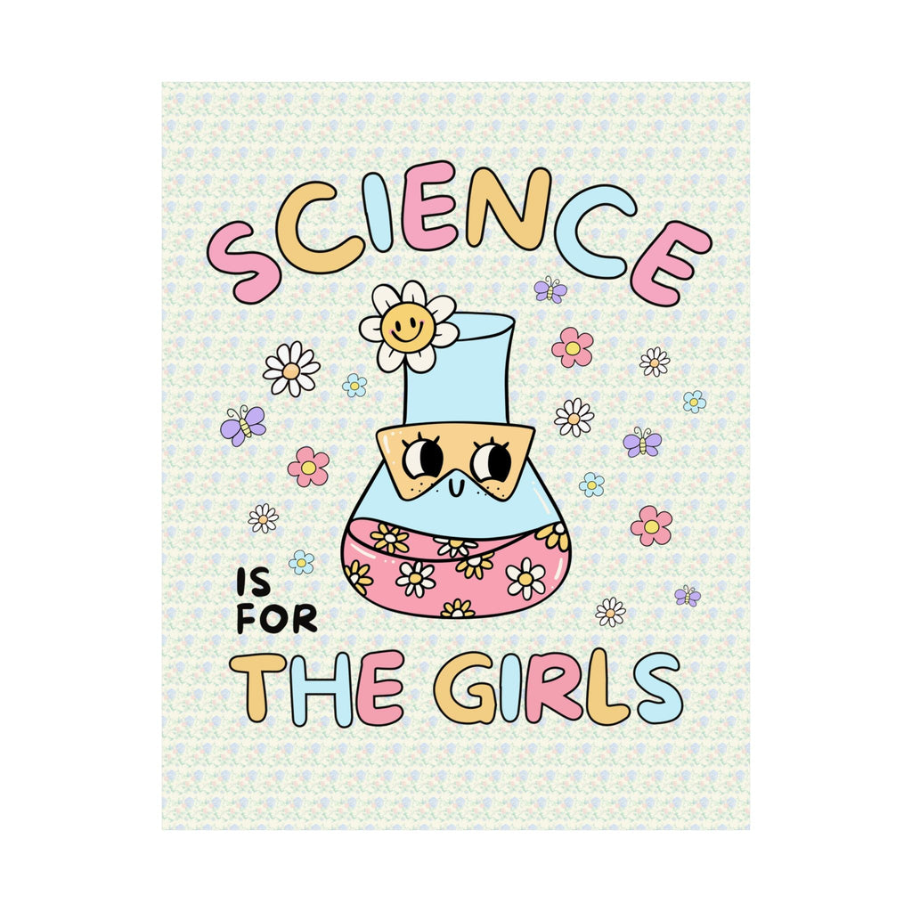 Poster: Science is for the Girls - Opal and June