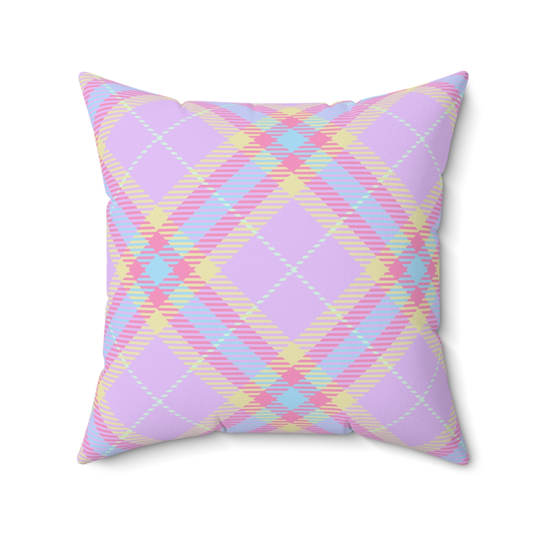 Preppy Teacher Pillow, Spooky Season: Teachers Love Brains, Colorful Pastel Goth Halloween Pillow for Fall with Pumpkins, Cute Throw Pillow - Opal and June