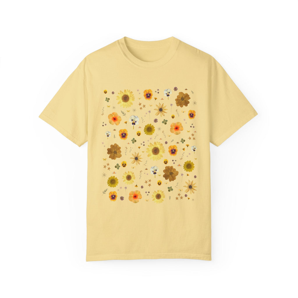 Pressed Flowers Tee: Yellow - Opal and June