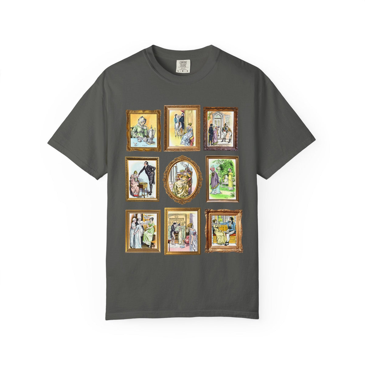 Pride and Prejudice Art History Illustration Tee - Opal and June