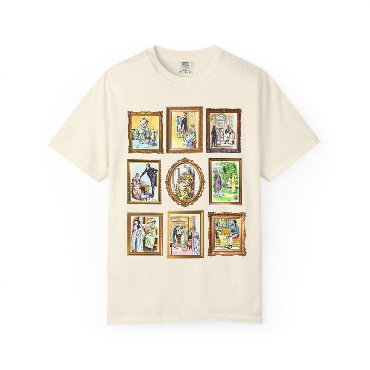 Pride and Prejudice Art History Illustration Tee - Opal and June