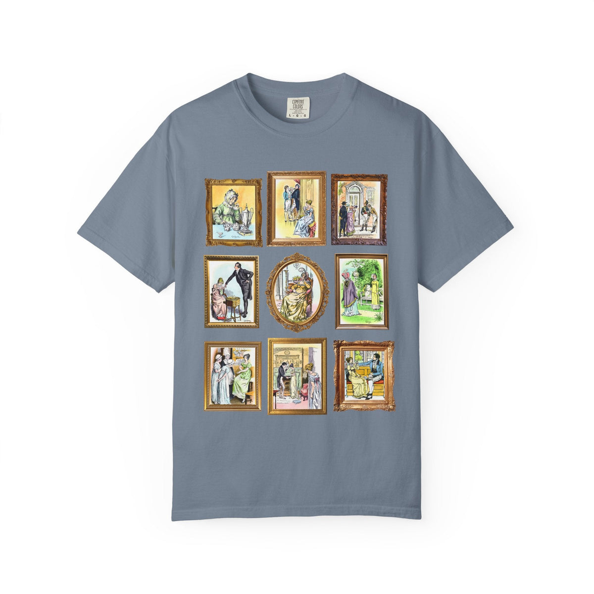 Pride and Prejudice Art History Illustration Tee - Opal and June