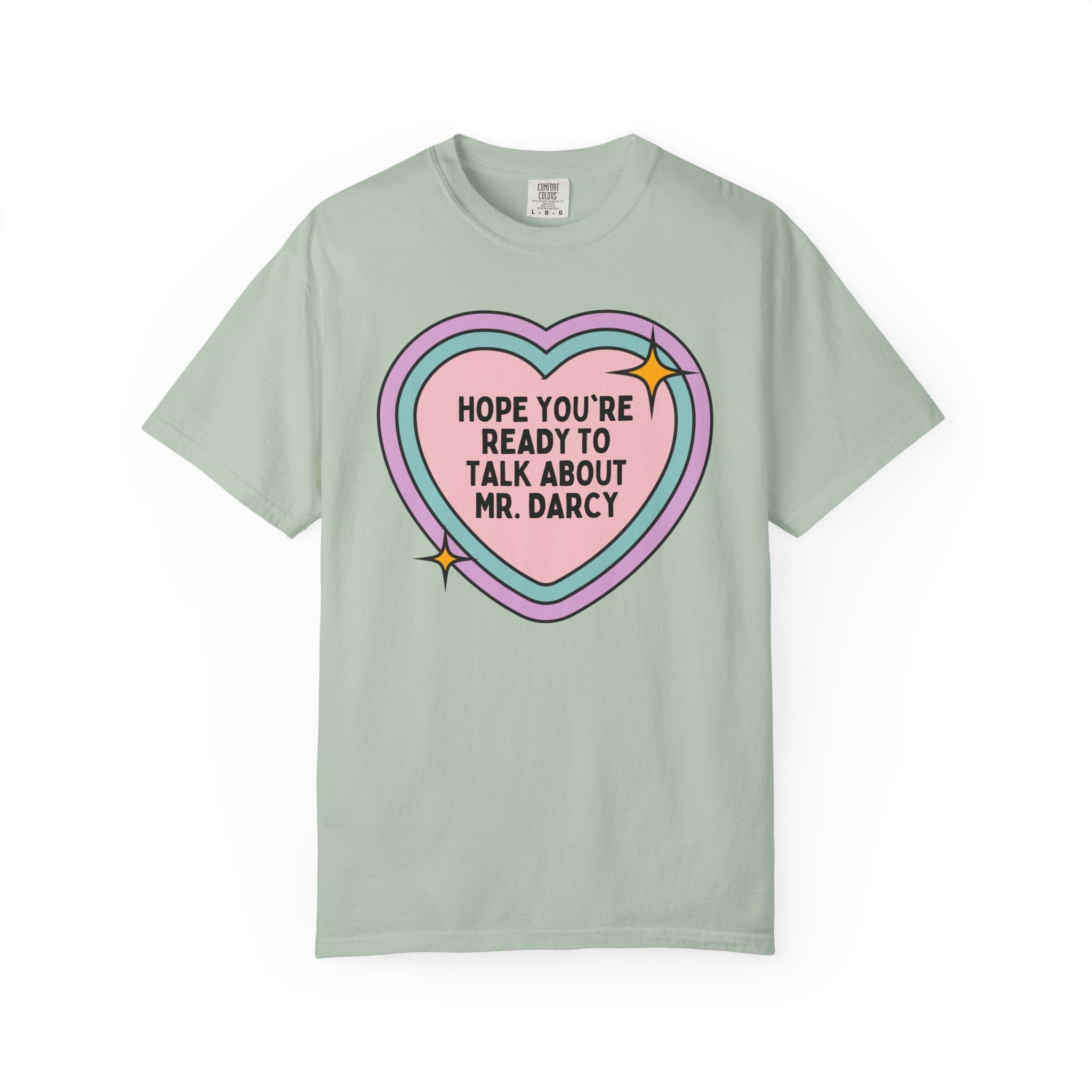 Pride and Prejudice Bookish Tee Shirt for Jane Austen Bookworm Who Loves Mr. Darcy, Funny Saying Romance Reader T-Shirt, Classic Literature - Opal and June