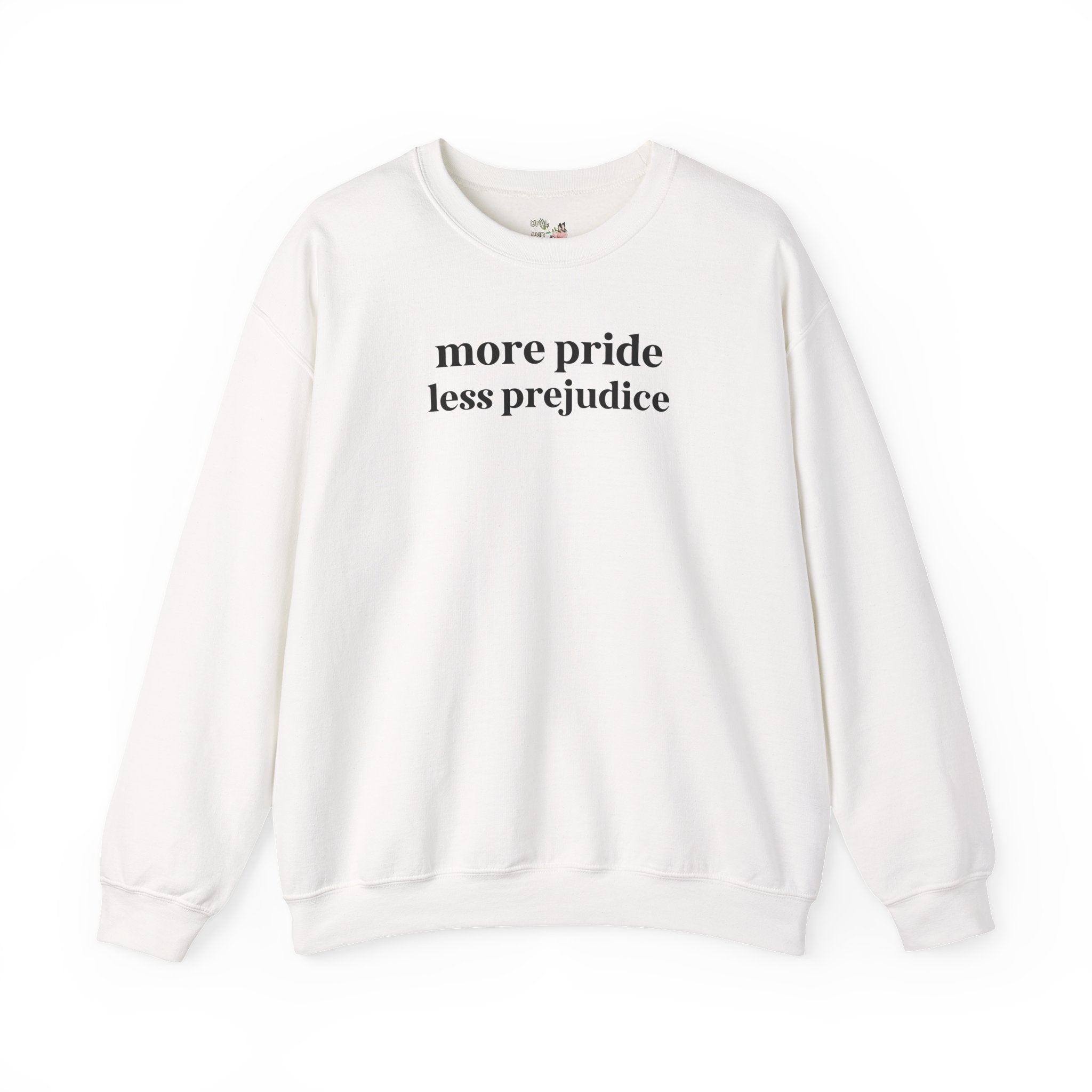 Pride and Prejudice LGBTQ Sweatshirt, Book Lover, Cute Bookish Equal Rights Shirt, Classic Literature Reader, Cute Jane Austen Crewneck - Opal and June