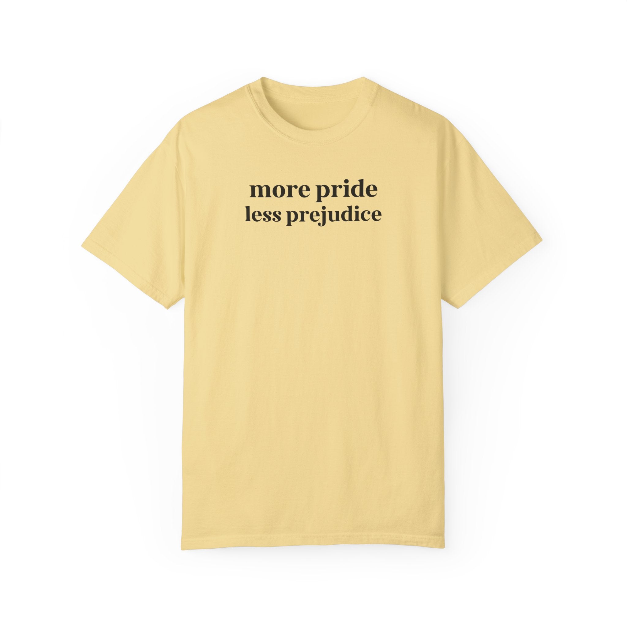 Pride and Prejudice LGBTQ Tee Shirt for Book Lover, Cute Bookish Equal Rights T-Shirt, Classic Literature Reader, Oversized Jane Austen Tee - Opal and June