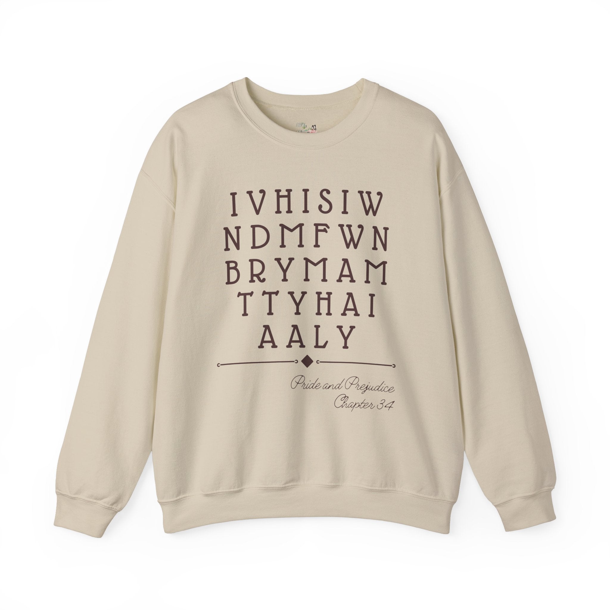Pride and Prejudice Sweatshirt - Opal and June