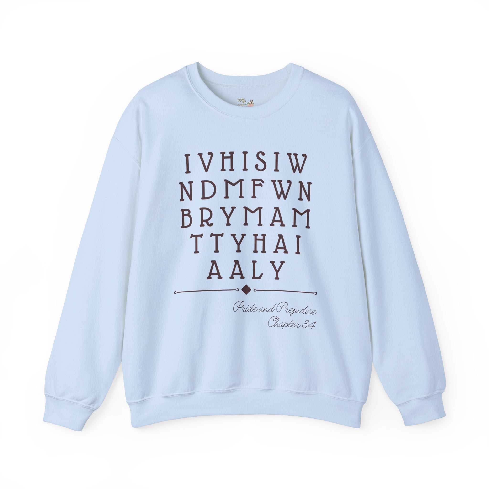 Pride and Prejudice Sweatshirt - Opal and June