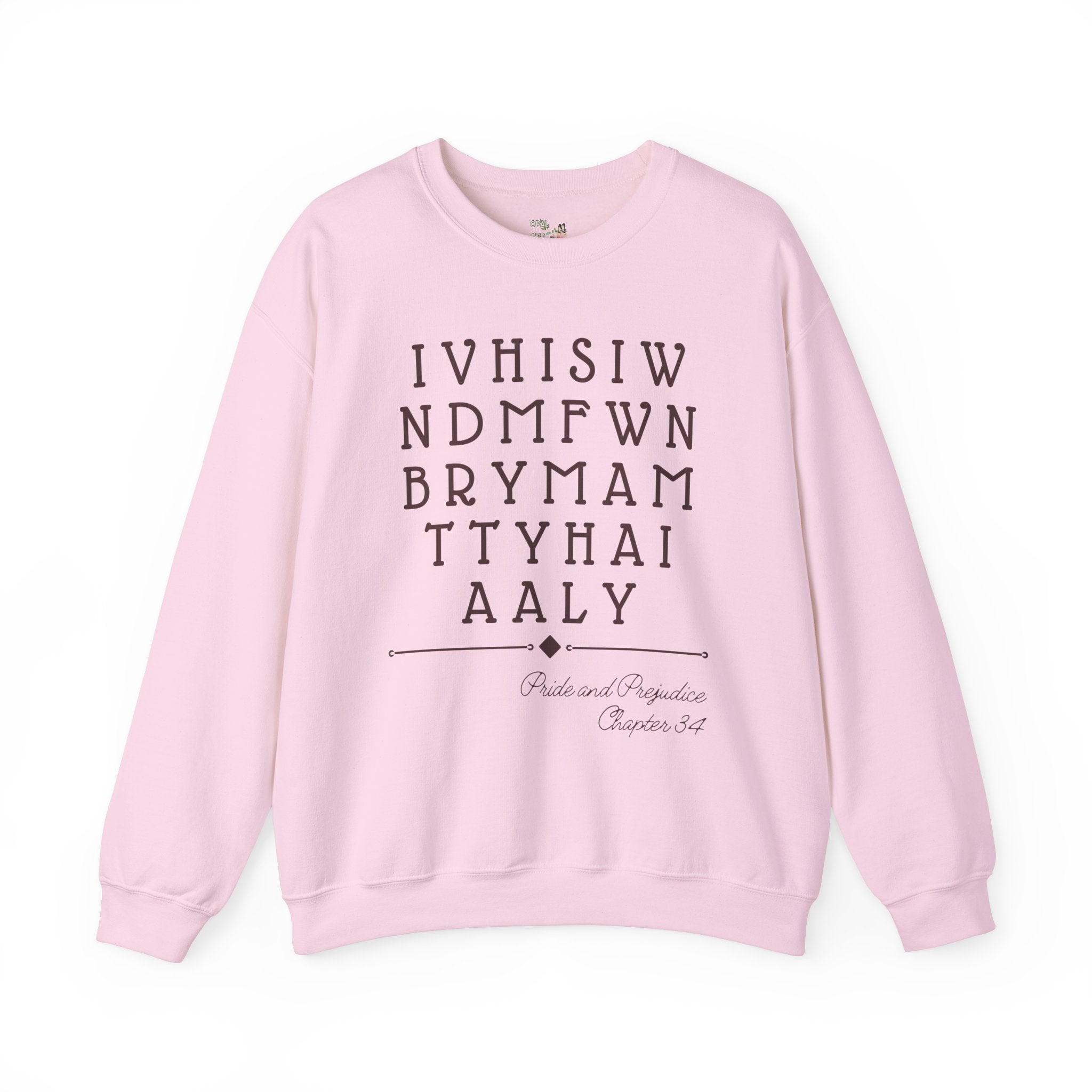 Pride and Prejudice Sweatshirt - Opal and June