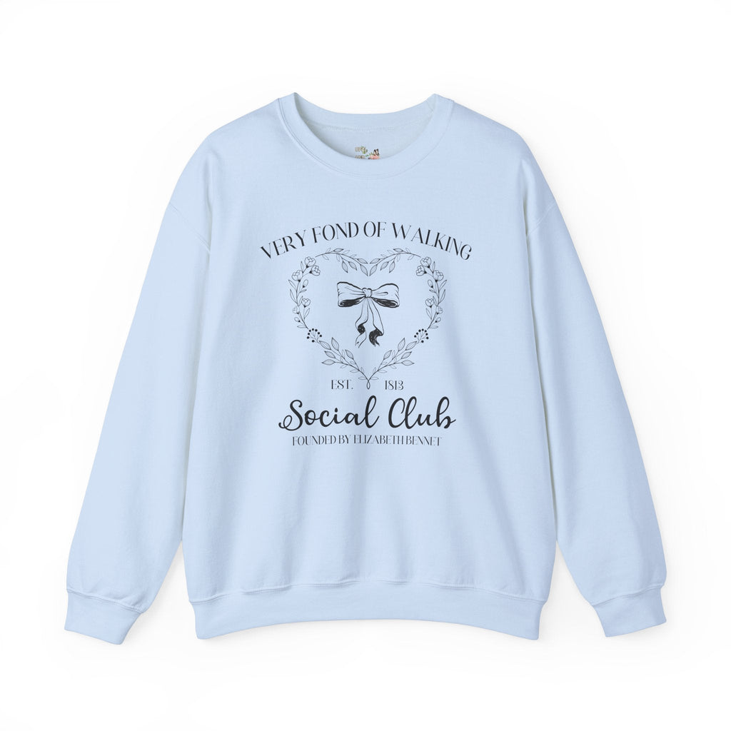 Pride and Prejudice Sweatshirt, Bookworm Who Loves Elizabeth Bennet, Cute Jane Austen Gift, Romance Reader, 19th Centry Classic Literature - Opal and June