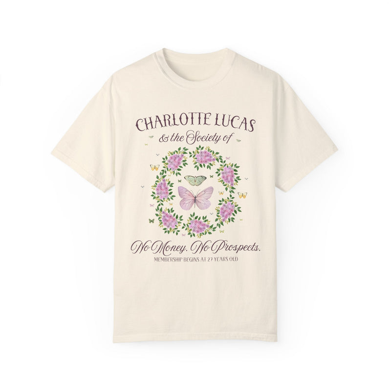 Pride and Prejudice Tee: Charlotte Lucas - Opal and June