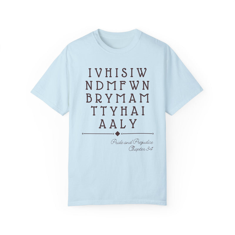 Pride and Prejudice Tee Shirt: First Proposal - Opal and June