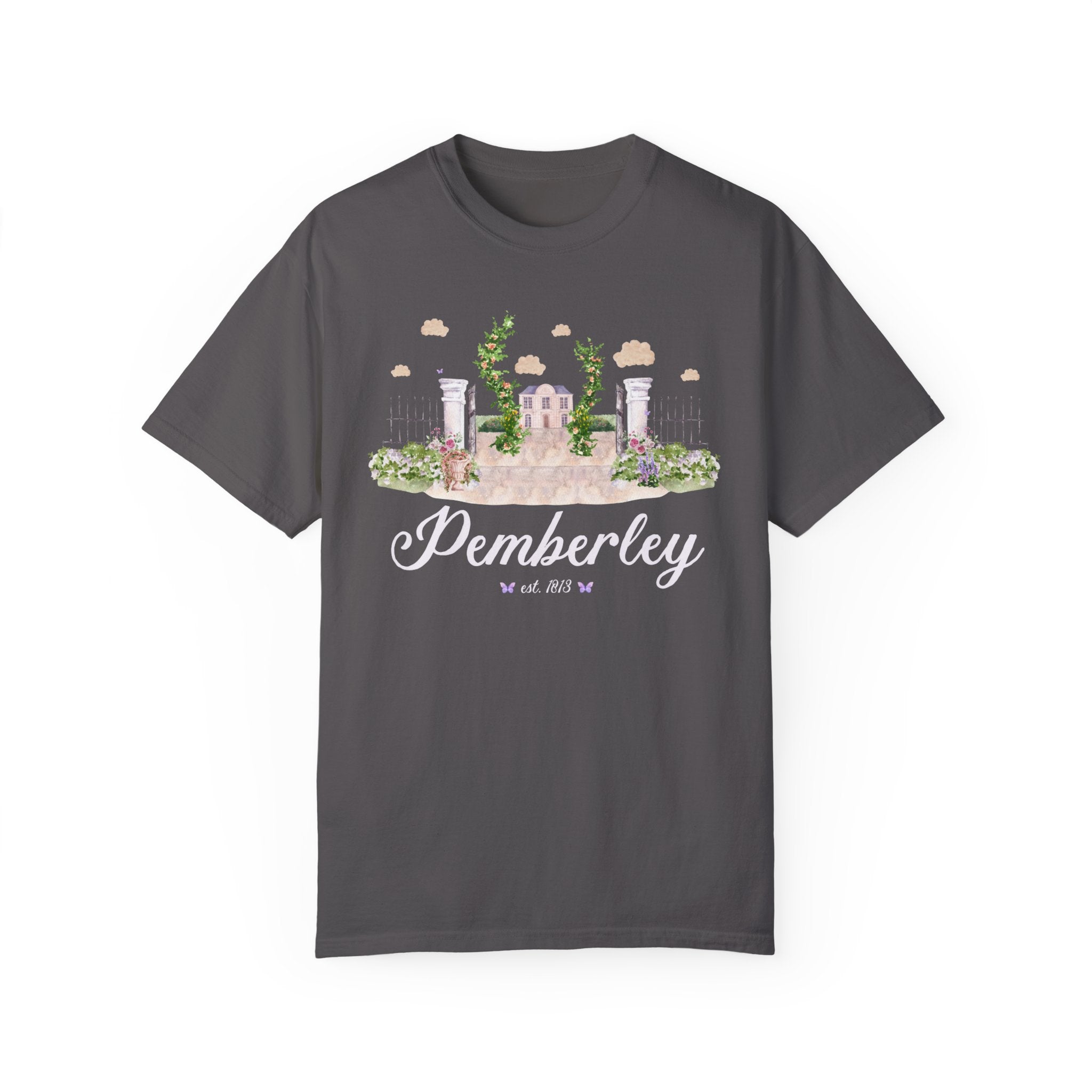 Pride and Prejudice Tee Shirt: Pemberley 1813 - Opal and June