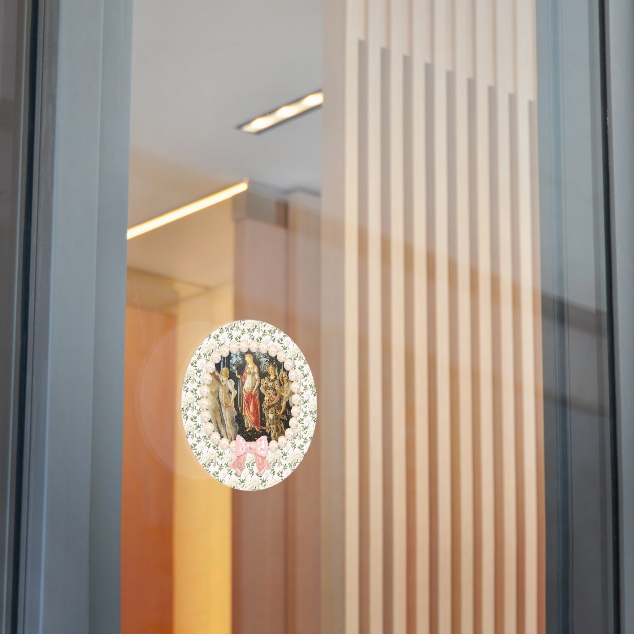 Primavera by Sandro Botticelli Sticker: Italian Renaissance Famous Painting, 15th Century Artwork, Art History Present for Humanites Major - Opal and June