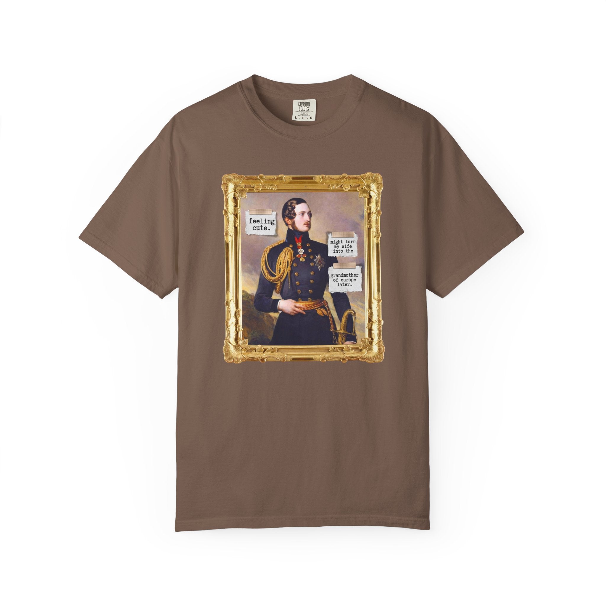 Prince Albert and Queen Victoria Art History Tee Shirt: Funny Saying Victorian History T-Shirt, History Professor Present, Museum Lover Gift - Opal and June