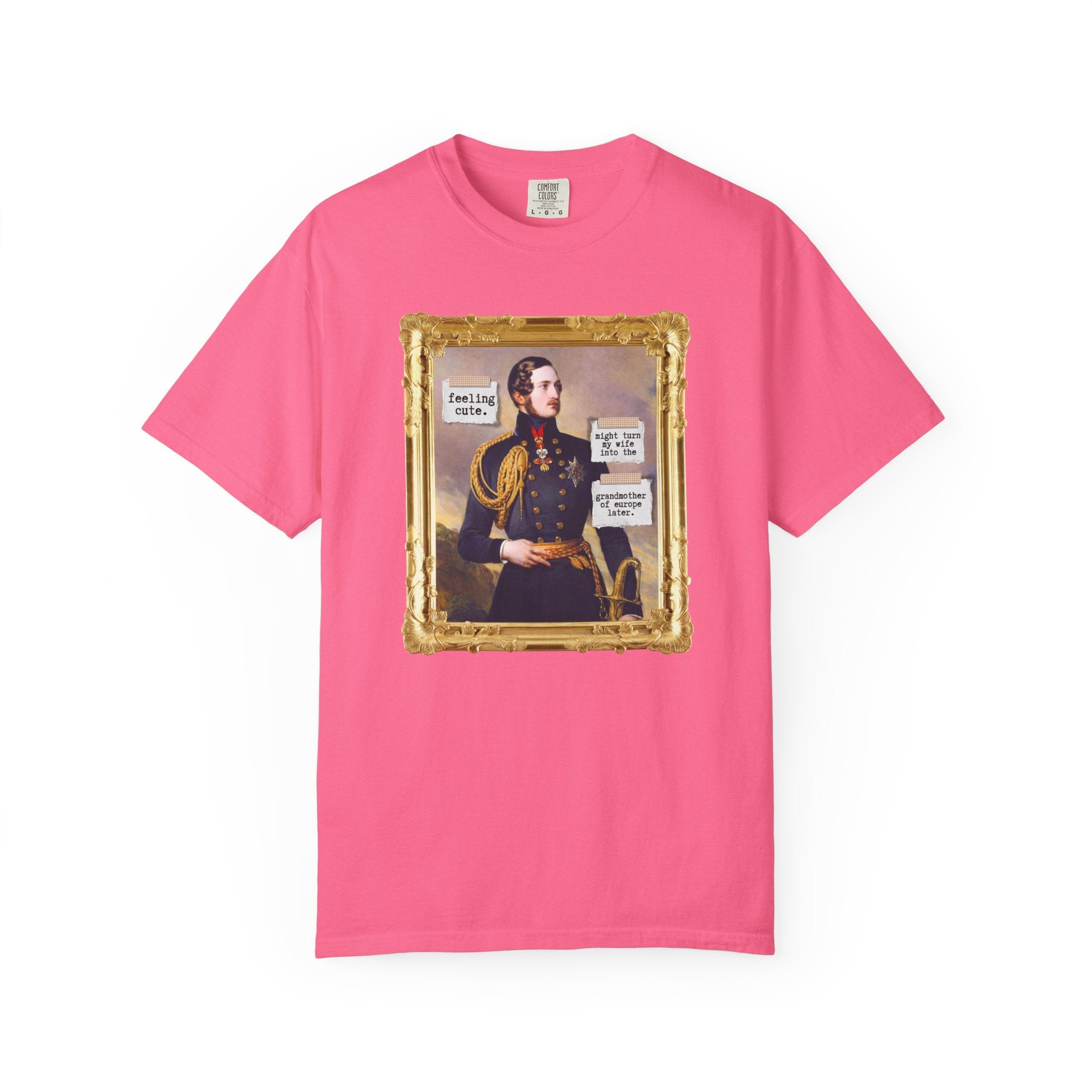 Prince Albert and Queen Victoria Art History Tee Shirt: Funny Saying Victorian History T-Shirt, History Professor Present, Museum Lover Gift - Opal and June