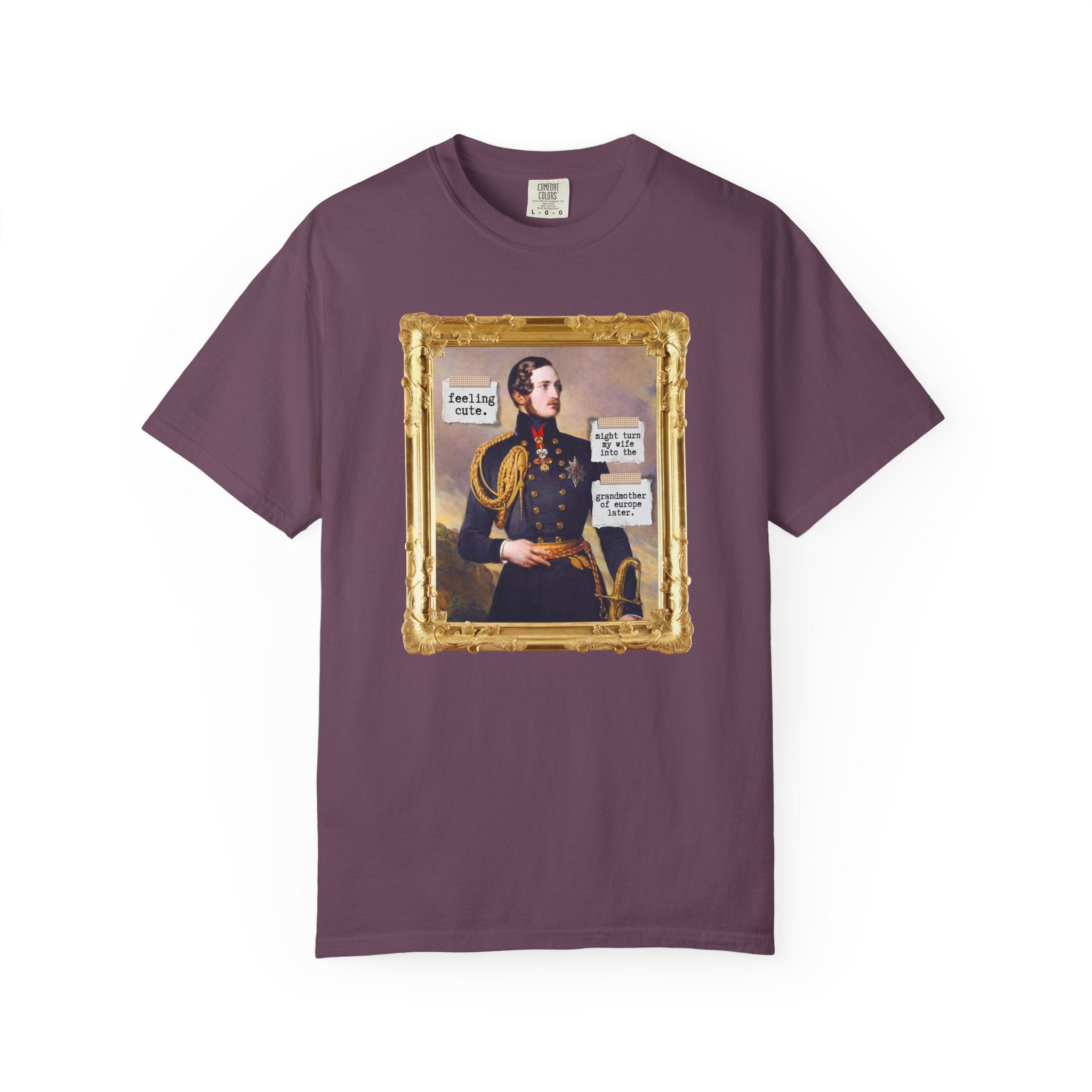 Prince Albert and Queen Victoria Art History Tee Shirt: Funny Saying Victorian History T-Shirt, History Professor Present, Museum Lover Gift - Opal and June
