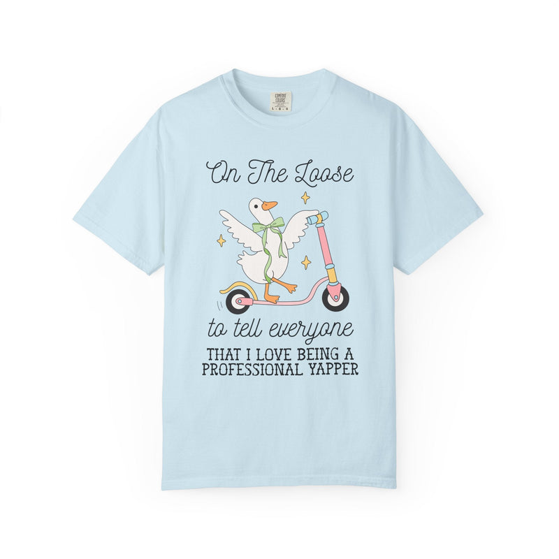 Professional Yapper Speech Therapist Tee Shirt, Silly Goose 90s Aesthetic Shirt, Speech Pathology, Speech Therapy Teacher Appreciation Gift - Opal and June