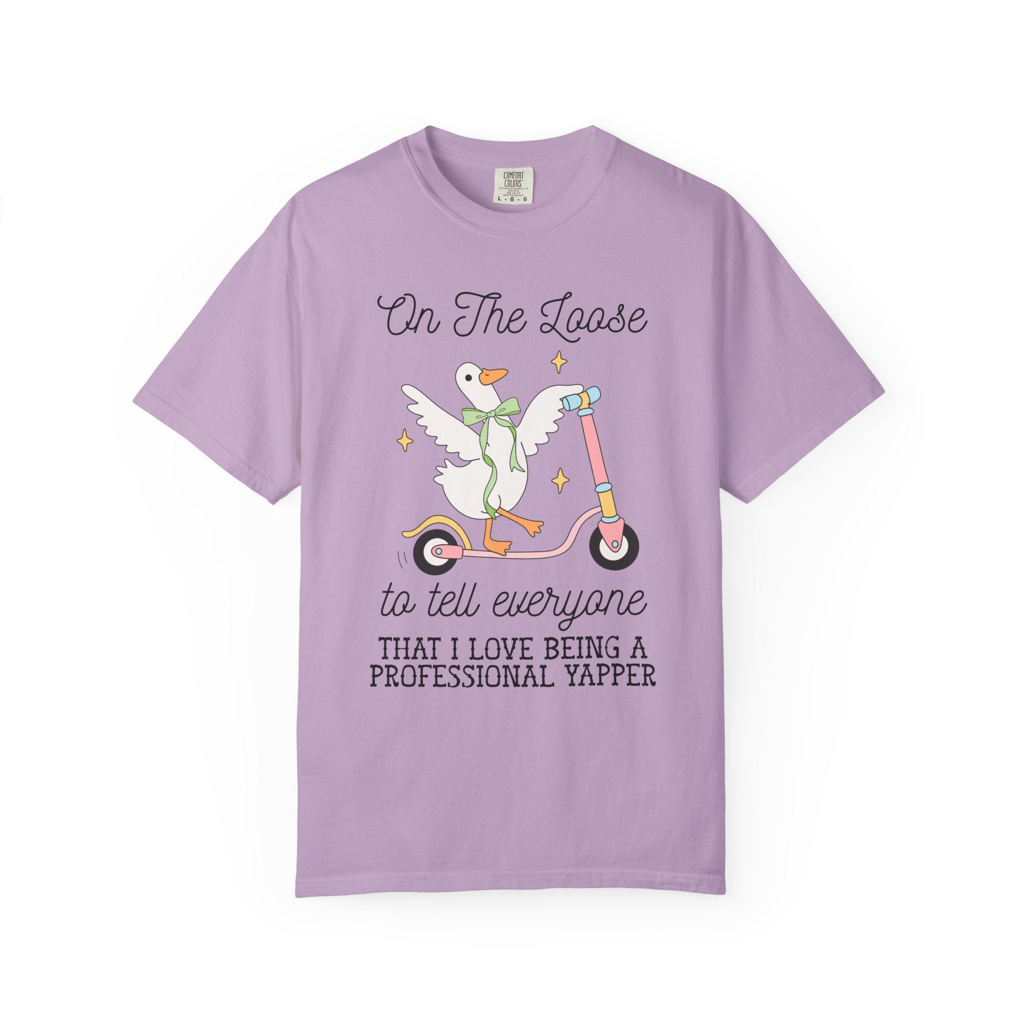 Professional Yapper Speech Therapist Tee Shirt, Silly Goose 90s Aesthetic Shirt, Speech Pathology, Speech Therapy Teacher Appreciation Gift - Opal and June