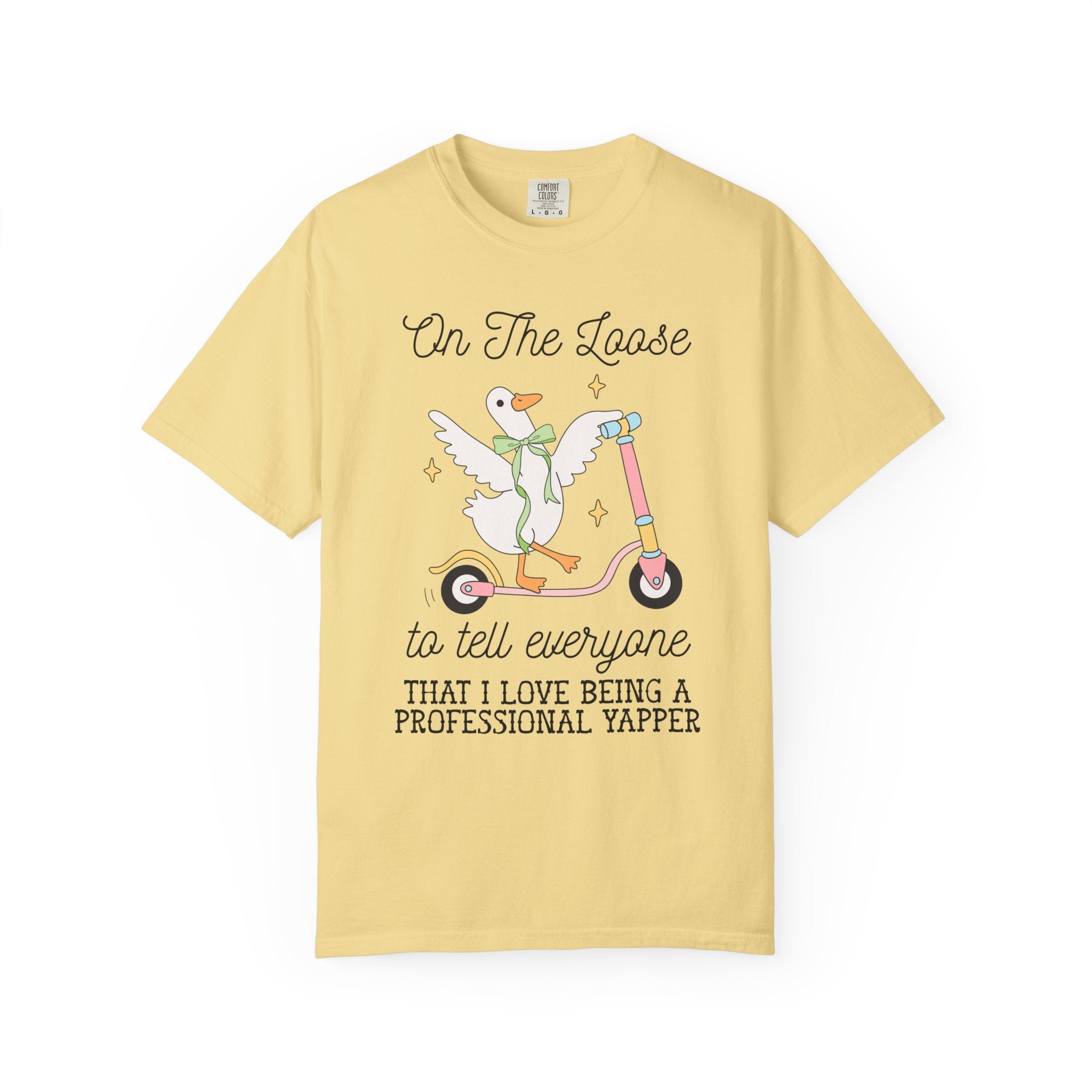 Professional Yapper Speech Therapist Tee Shirt, Silly Goose 90s Aesthetic Shirt, Speech Pathology, Speech Therapy Teacher Appreciation Gift - Opal and June