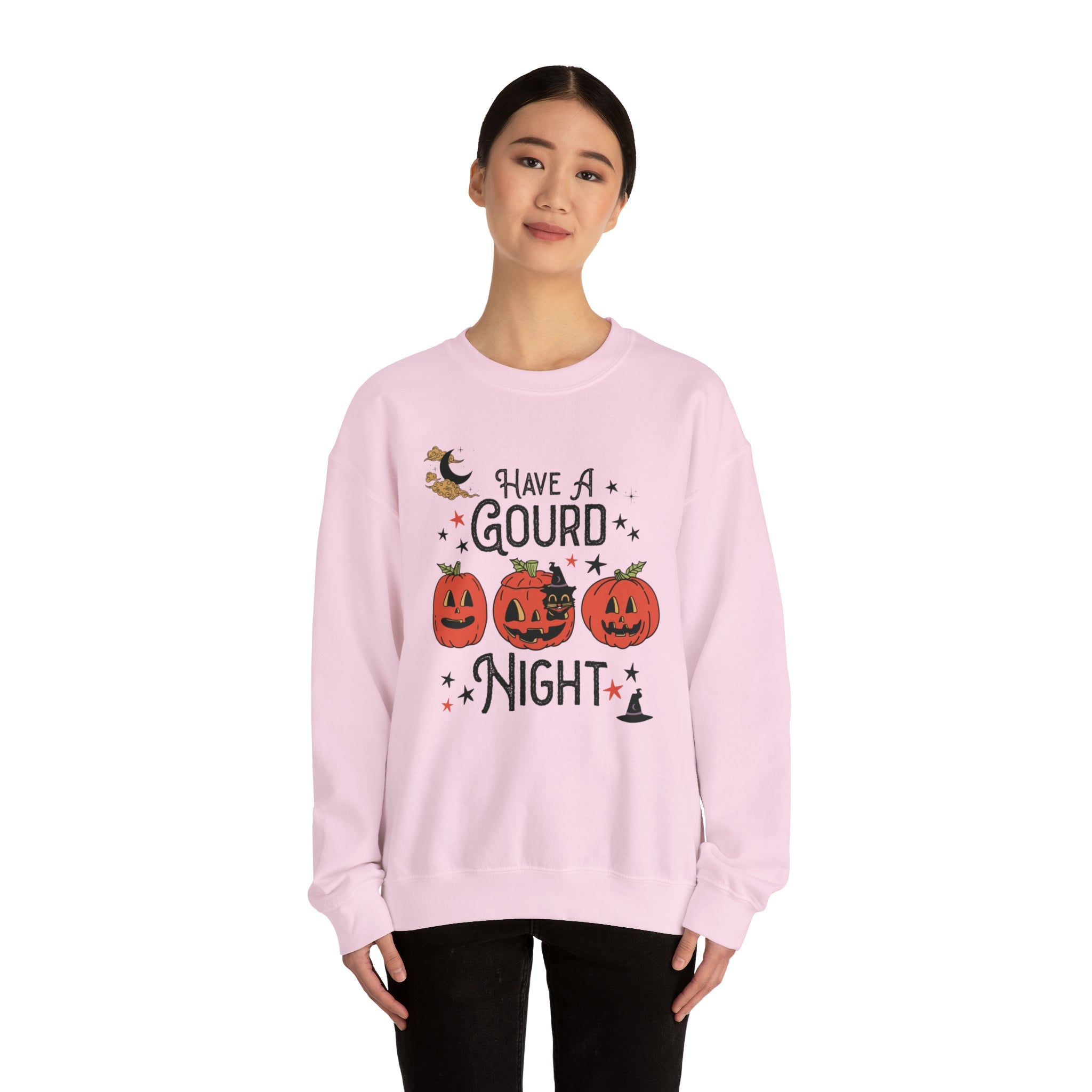 Punny Halloween Crewneck for Fall: Have A Gourd Night - Opal and June