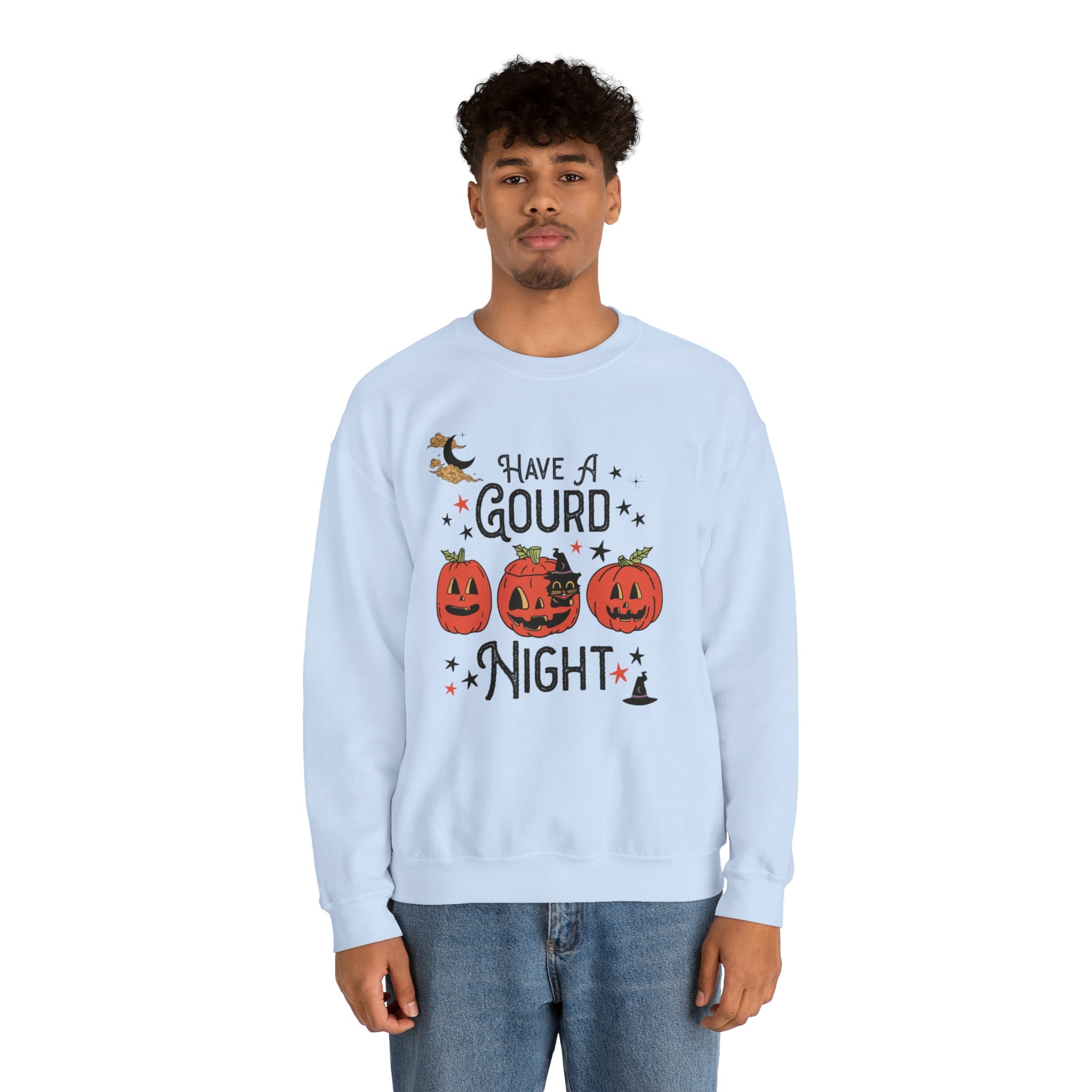 Punny Halloween Crewneck for Fall: Have A Gourd Night - Opal and June