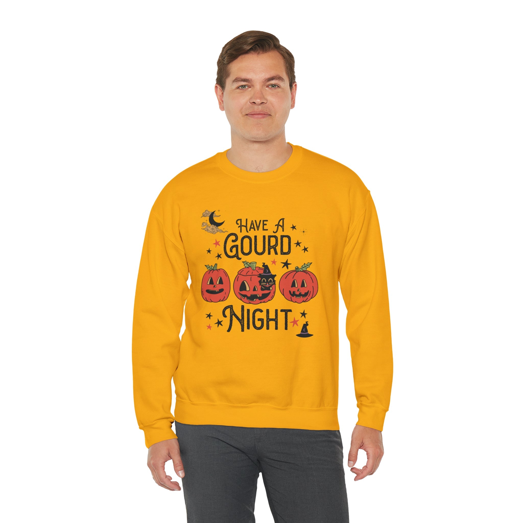 Punny Halloween Crewneck for Fall: Have A Gourd Night - Opal and June