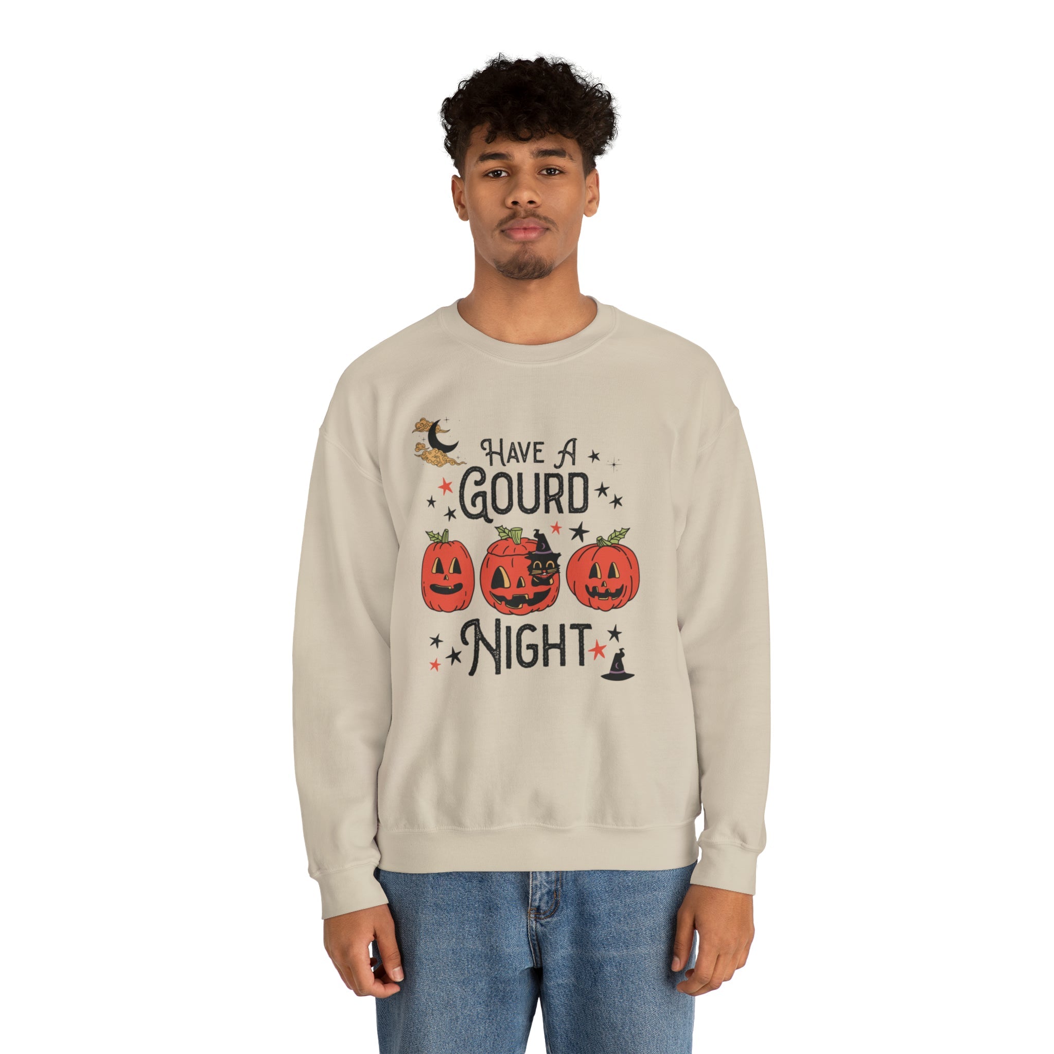 Punny Halloween Crewneck for Fall: Have A Gourd Night - Opal and June