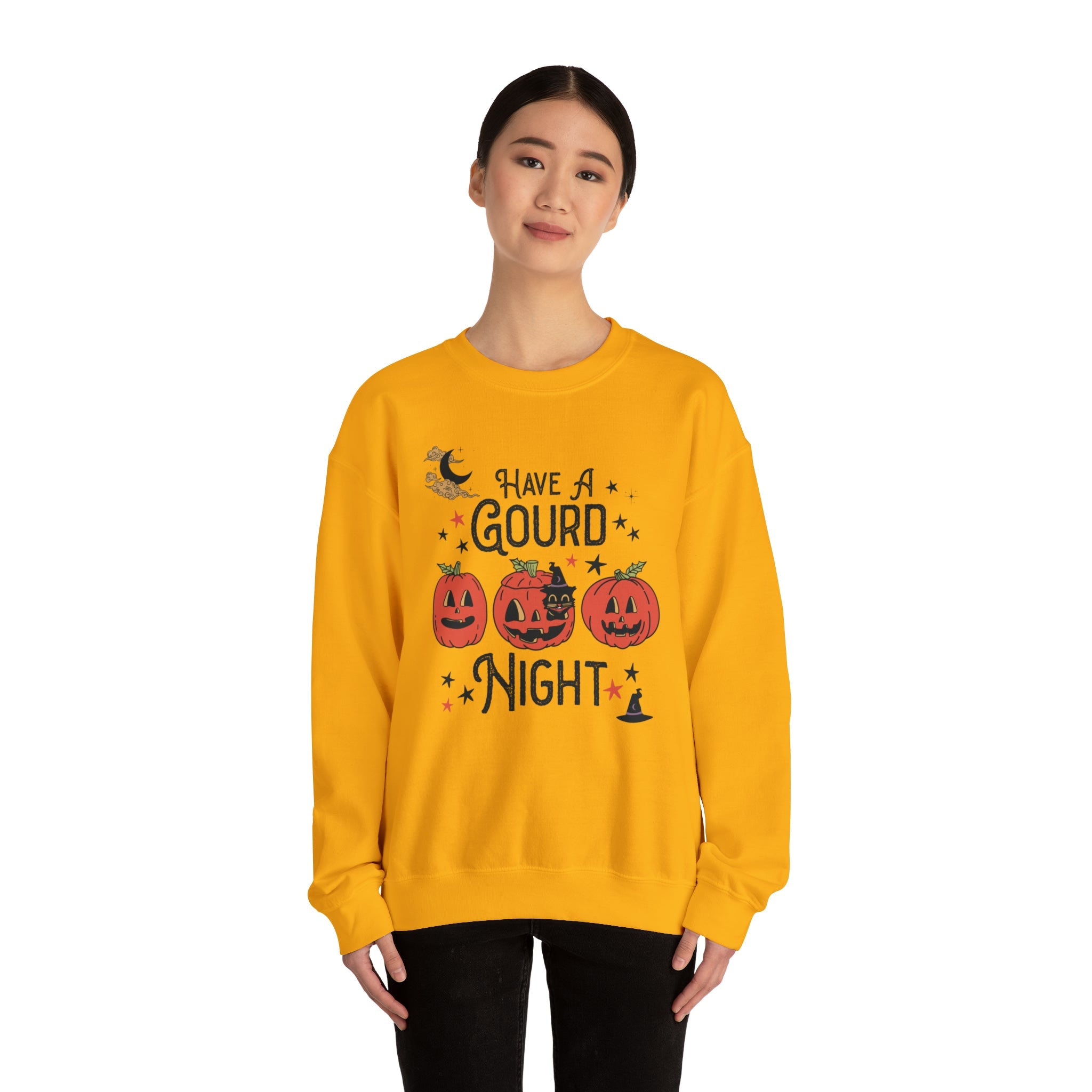 Punny Halloween Crewneck for Fall: Have A Gourd Night - Opal and June