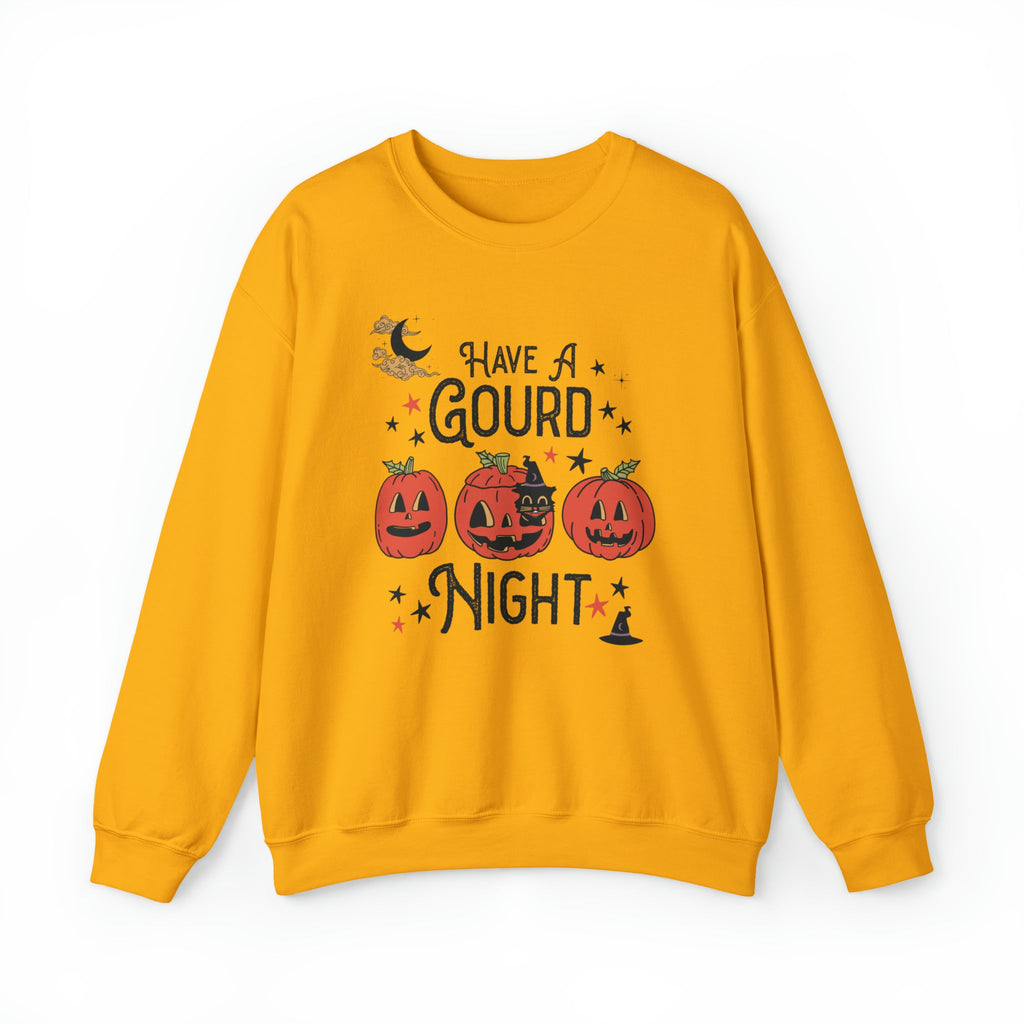 Punny Halloween Crewneck for Fall: Have A Gourd Night - Opal and June