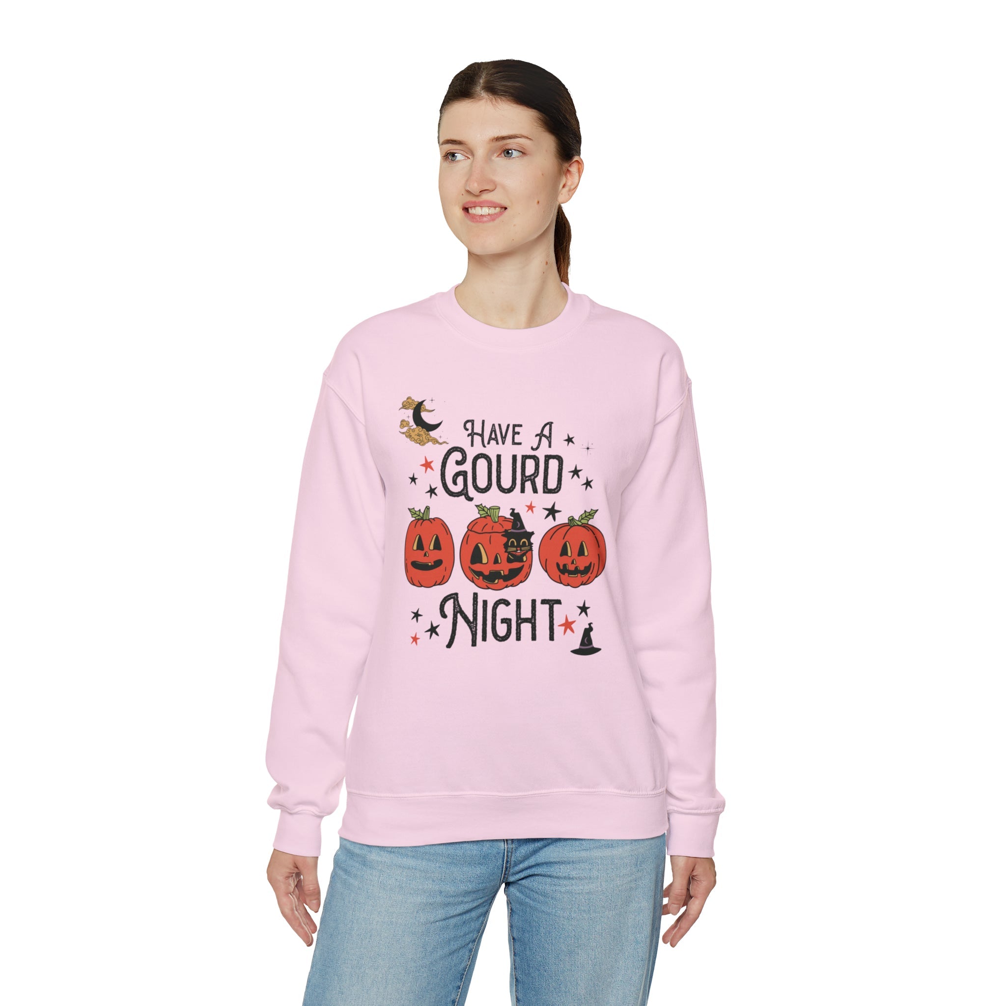 Punny Halloween Crewneck for Fall: Have A Gourd Night - Opal and June
