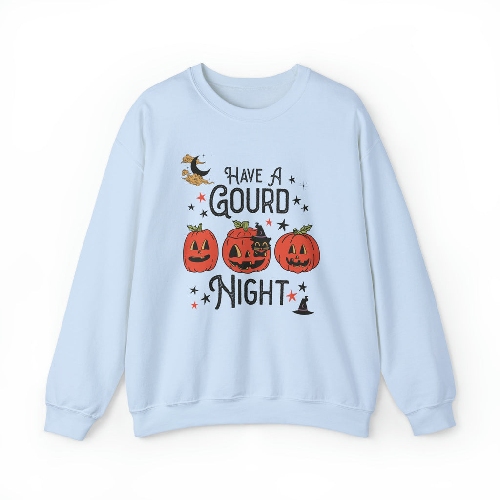 Punny Halloween Crewneck for Fall: Have A Gourd Night - Opal and June