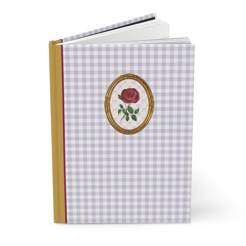 Purple Gingham Notebook - Opal and June