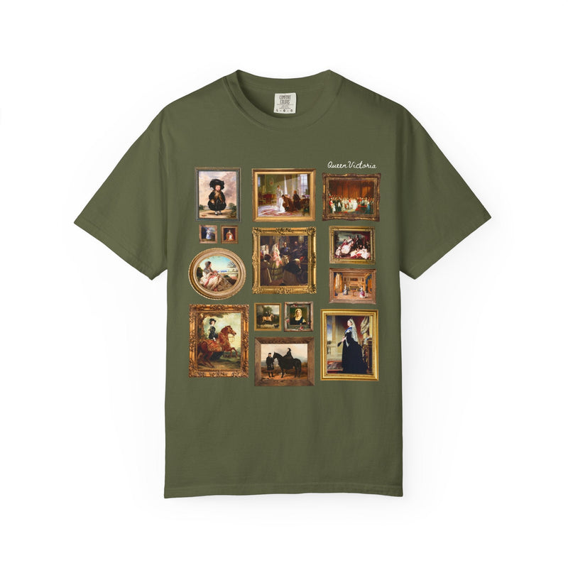 Queen Victoria Art History T-Shirt, Women's History Buff Gift, Famous Queens, Royal History Lover T-Shirt, 19th Century English History Gift - Opal and June