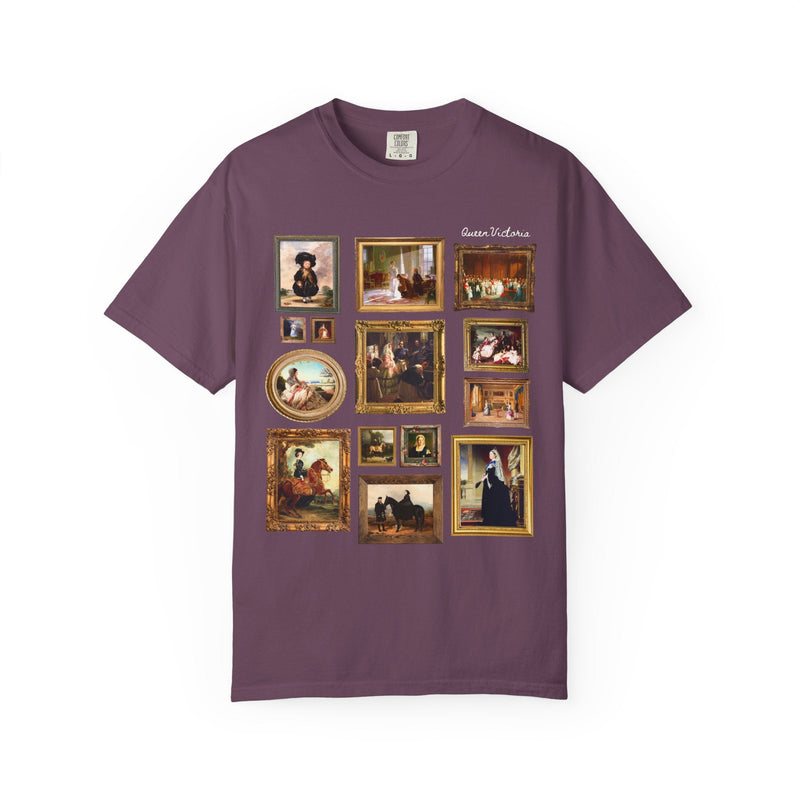 Queen Victoria Art History T-Shirt, Women's History Buff Gift, Famous Queens, Royal History Lover T-Shirt, 19th Century English History Gift - Opal and June