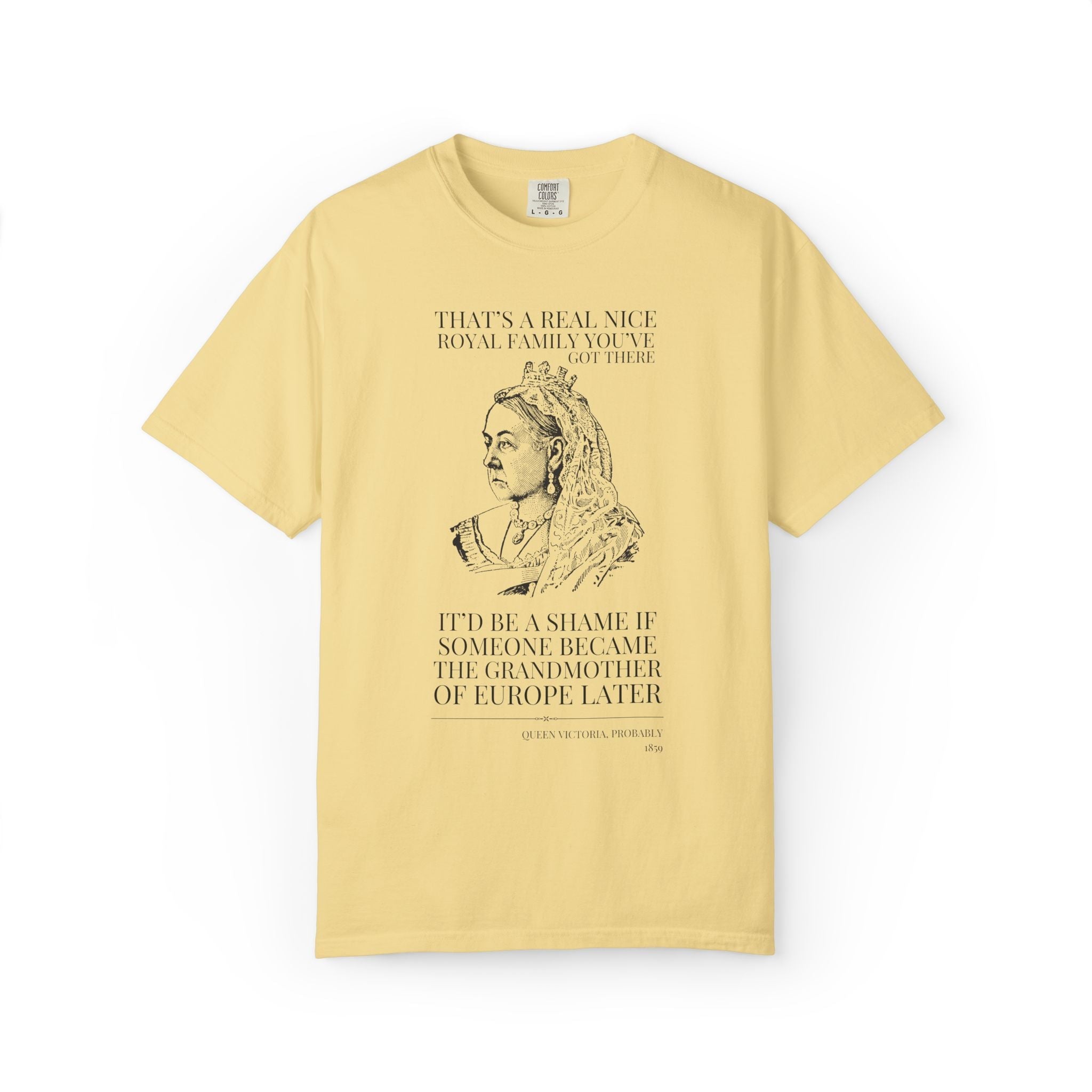 Queen Victoria English History Tee Shirt: The Grandmother of Europe - Opal and June