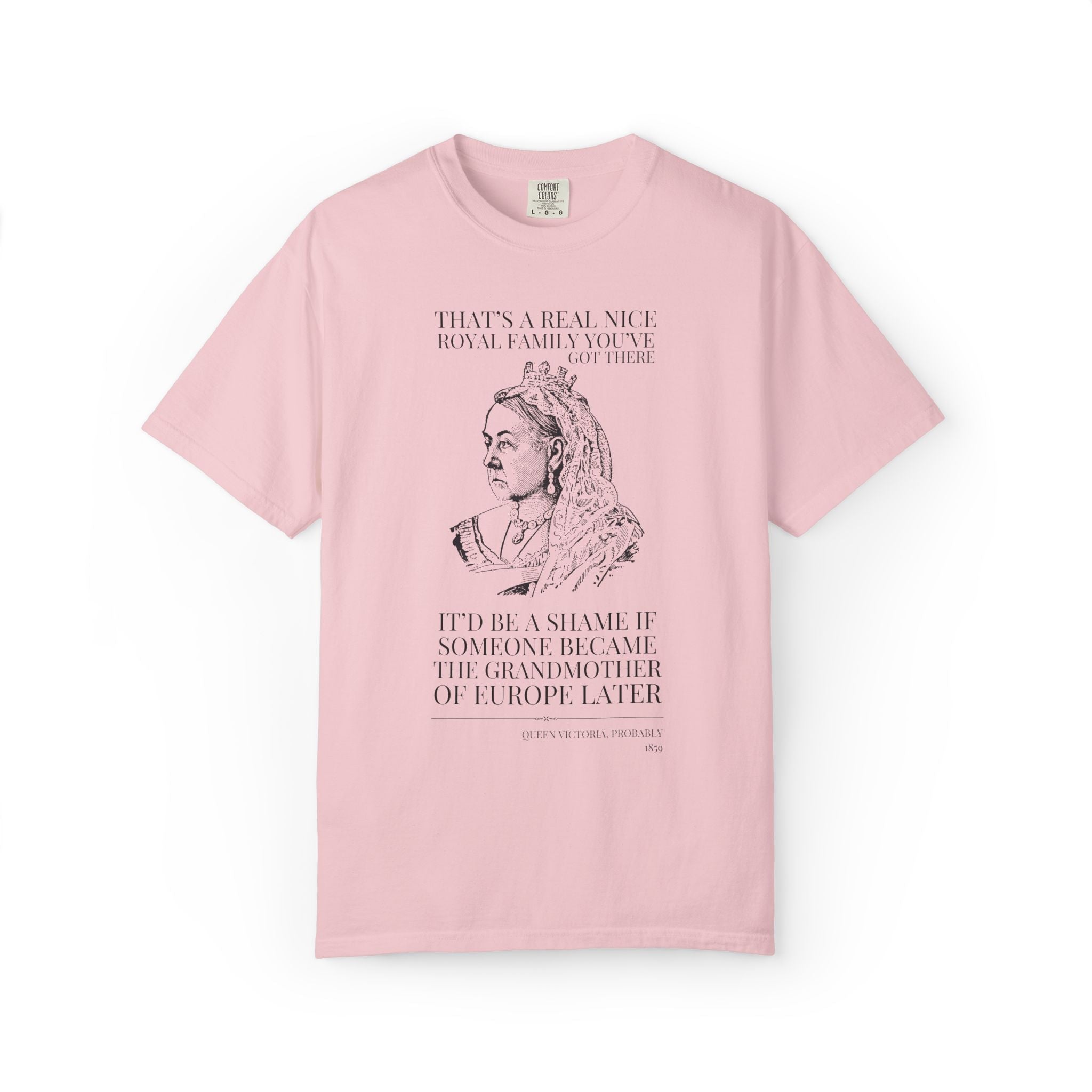 Queen Victoria English History Tee Shirt: The Grandmother of Europe - Opal and June