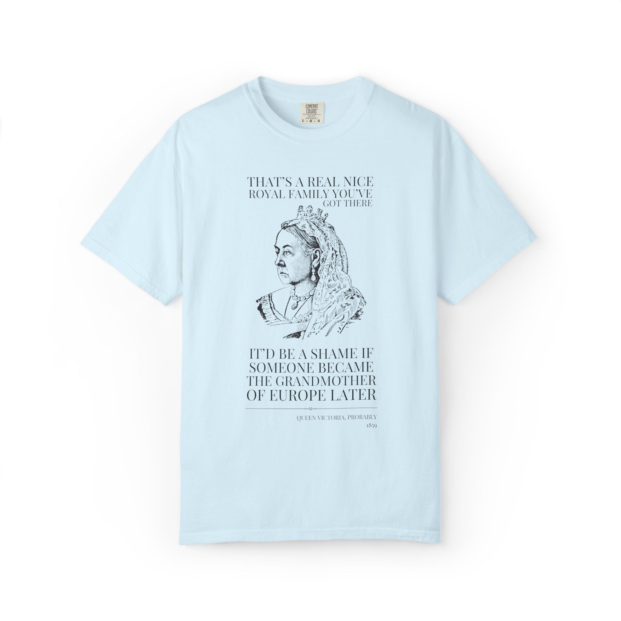 Queen Victoria English History Tee Shirt: The Grandmother of Europe - Opal and June