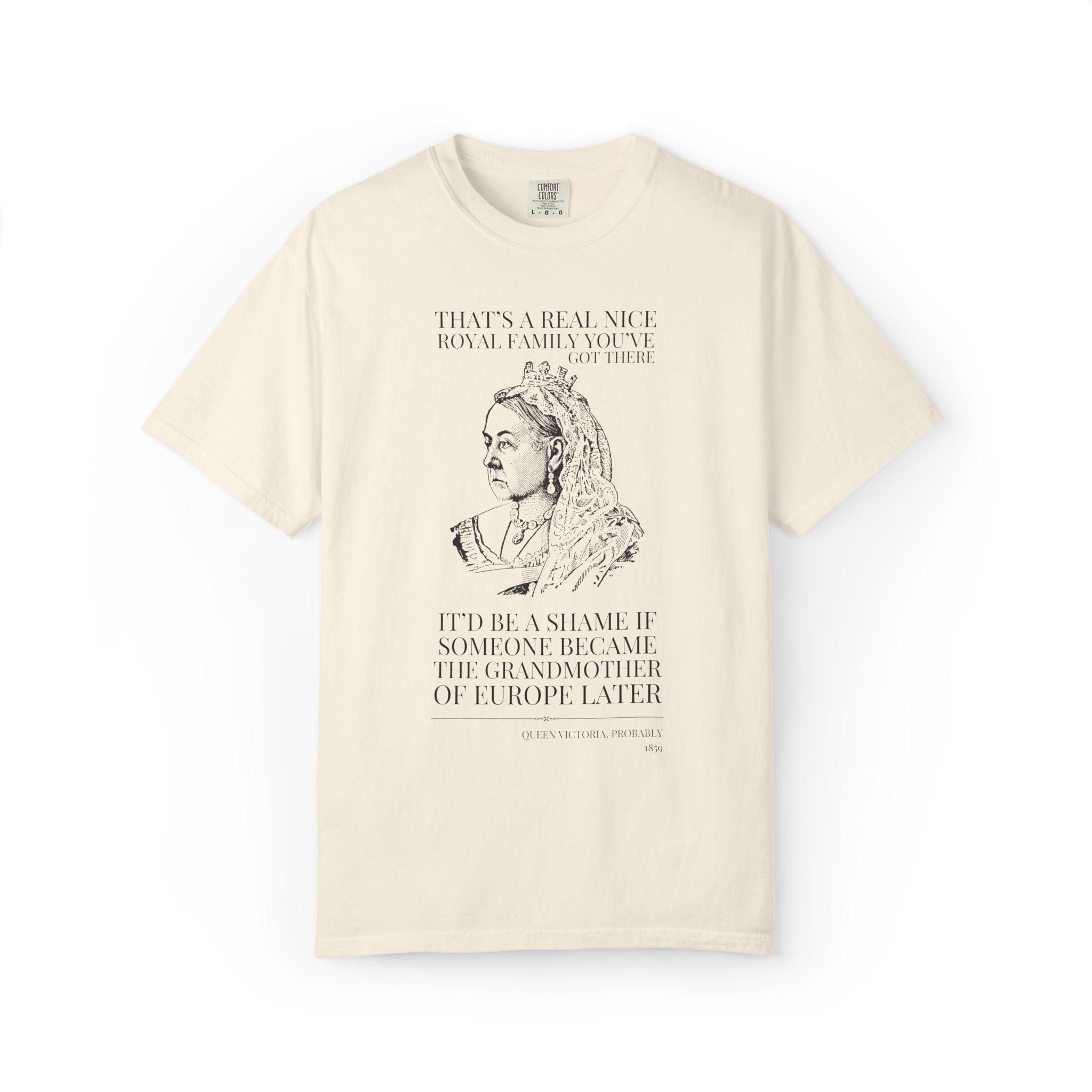 Queen Victoria English History Tee Shirt: The Grandmother of Europe - Opal and June