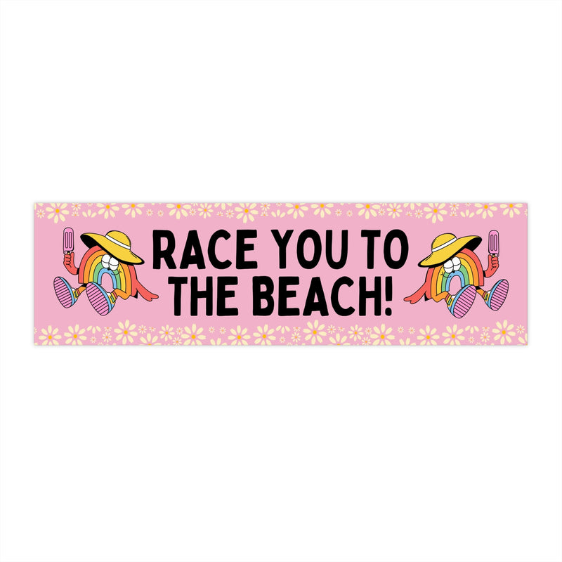 Race You to the Beach! - Opal and June
