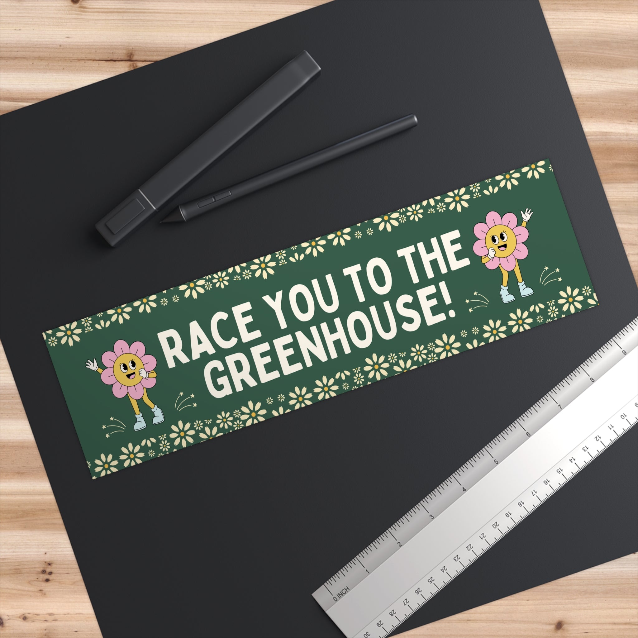 Race You to the Greenhouse - Opal and June