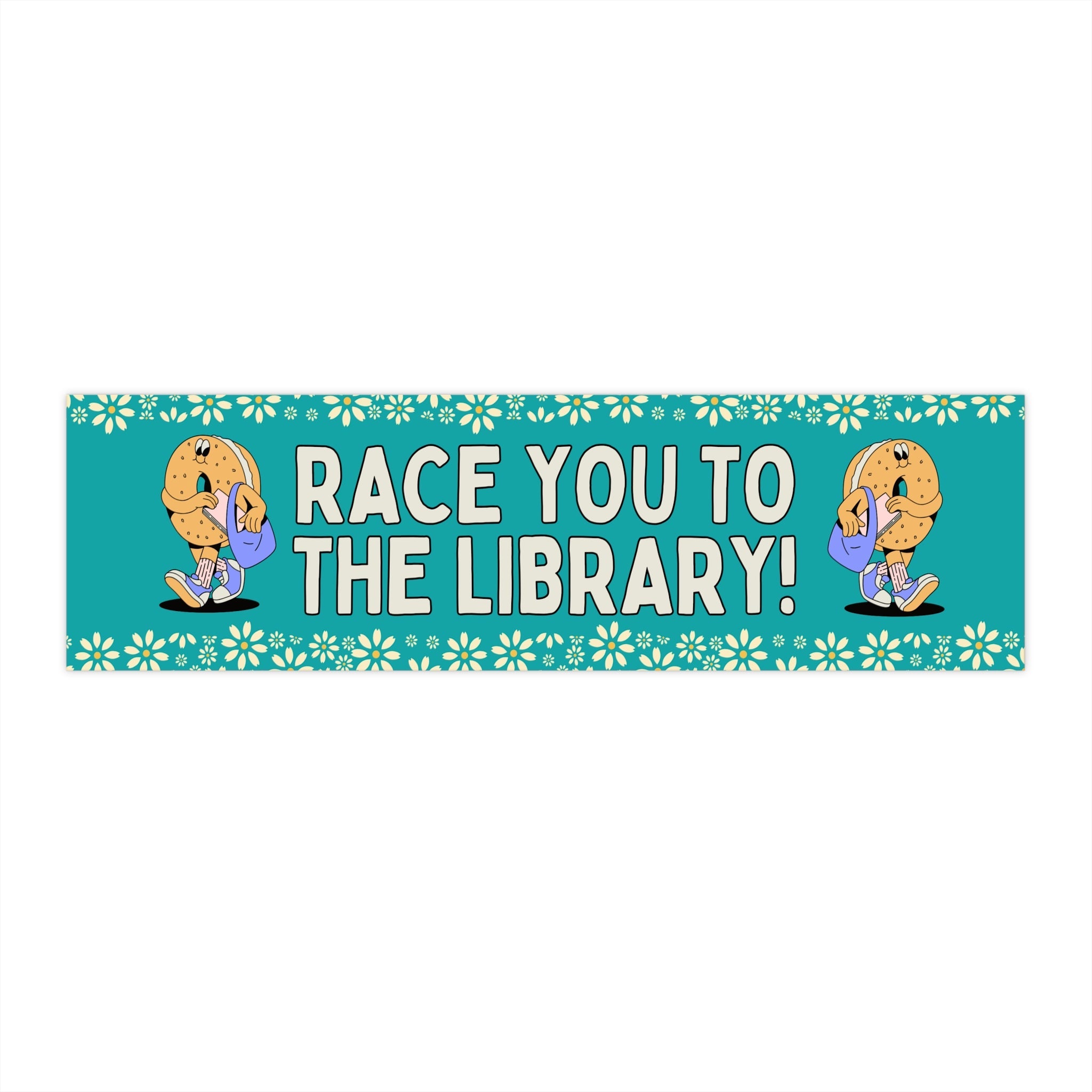 Race You To The Library! - Opal and June
