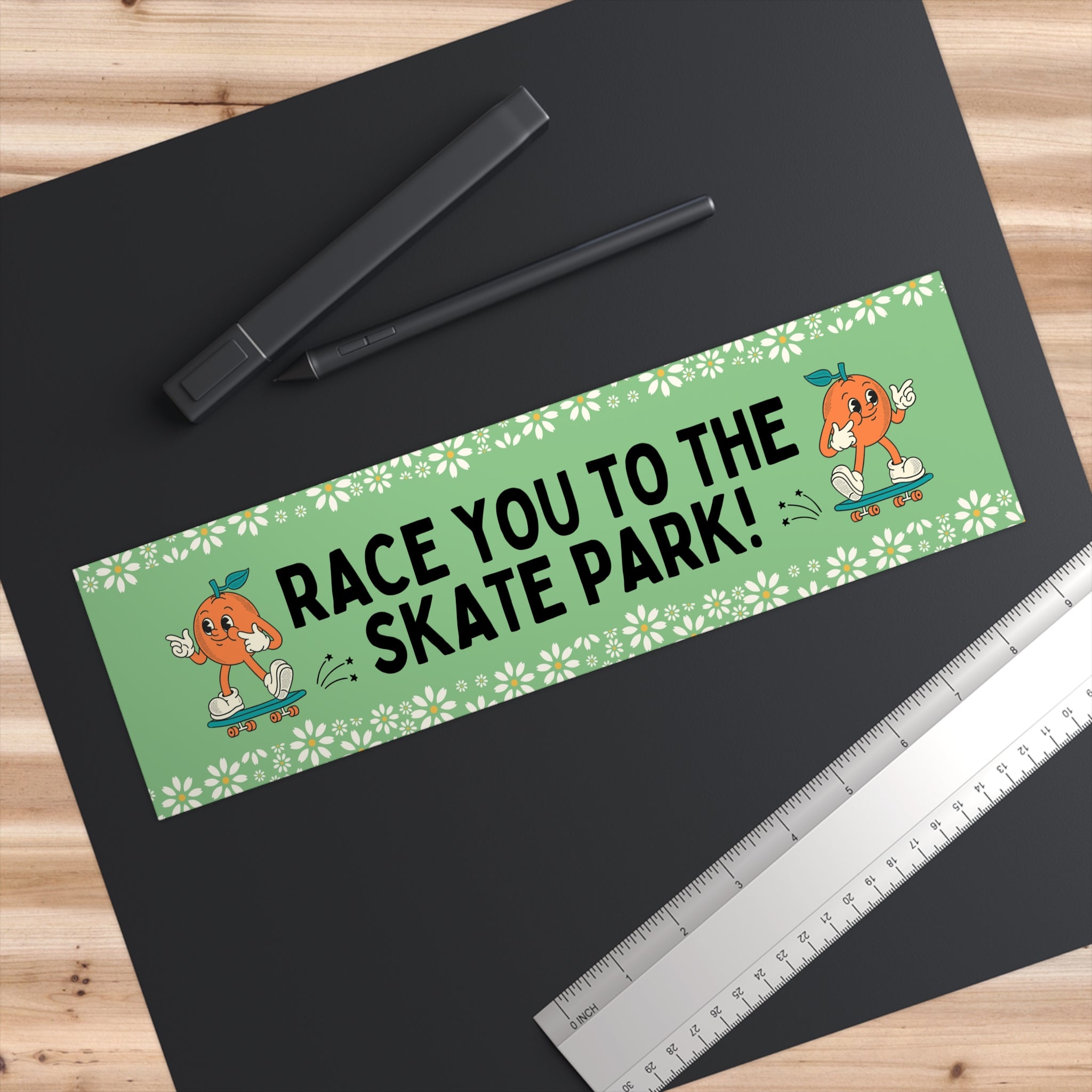 Race You to the Skate Park - Opal and June