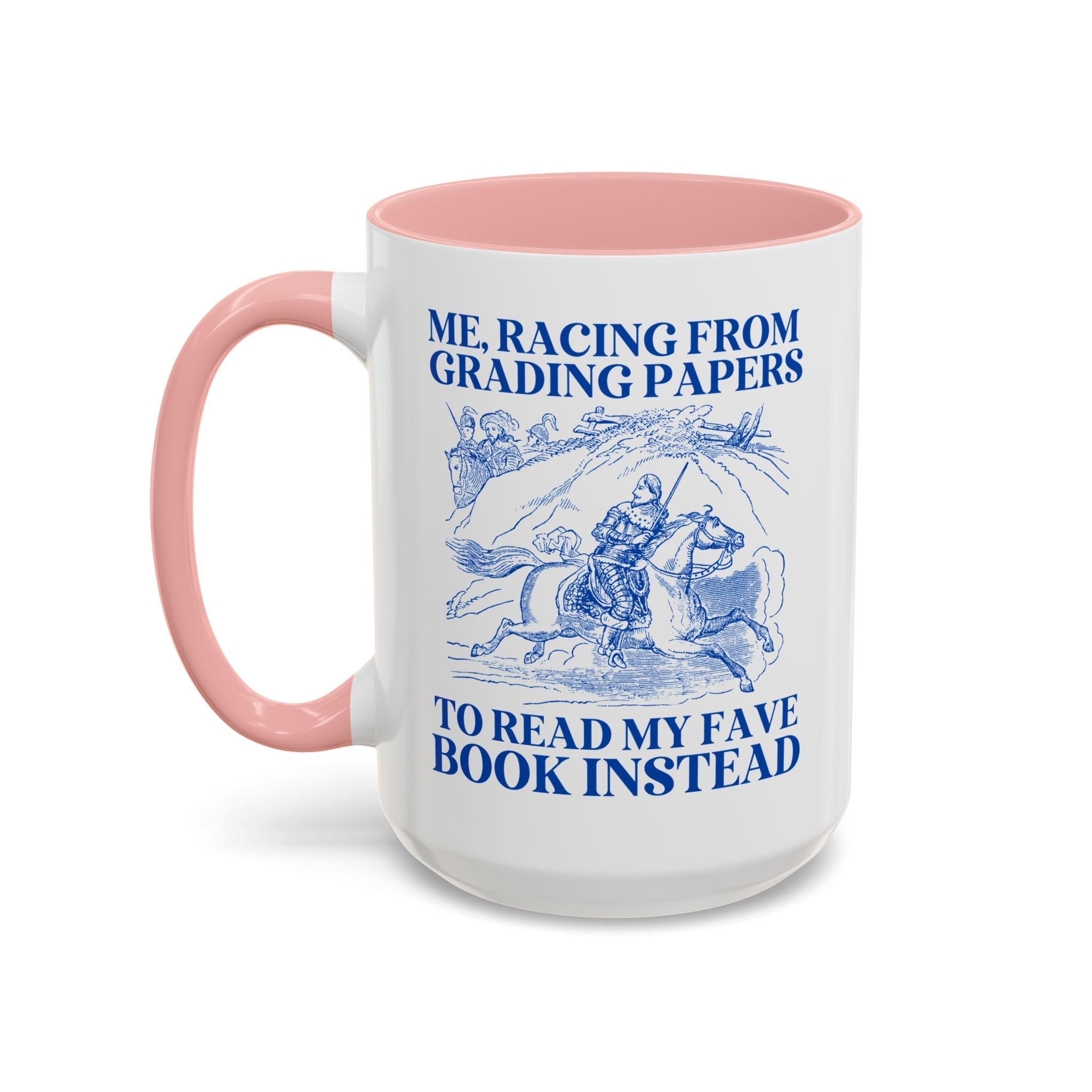 Racing from Grading Papers Mug - Opal and June