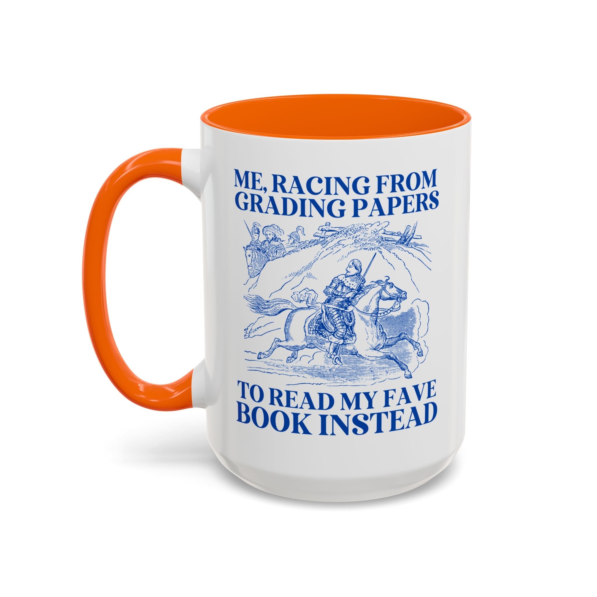 Racing from Grading Papers Mug - Opal and June