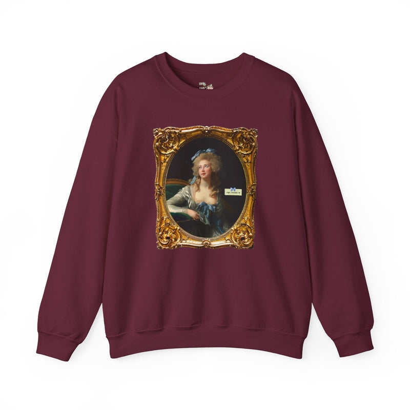 Rage Consumes Me: Funny Art History Sweatshirt, Madame Grand by Elisabeth Vigee Le Brun, French Art History Shirt, Women's Rights Feminist - Opal and June