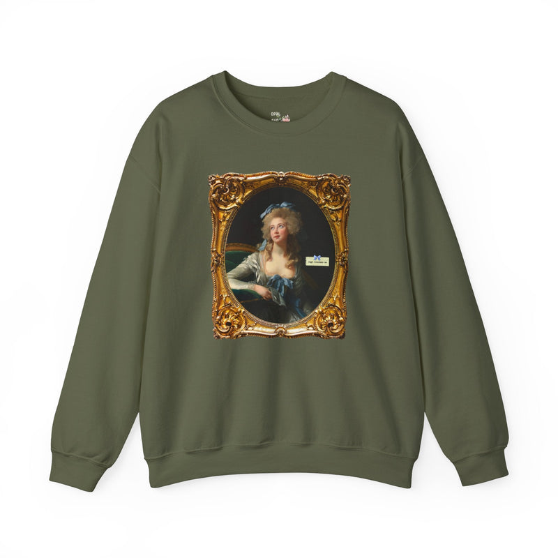 Rage Consumes Me: Funny Art History Sweatshirt, Madame Grand by Elisabeth Vigee Le Brun, French Art History Shirt, Women's Rights Feminist - Opal and June