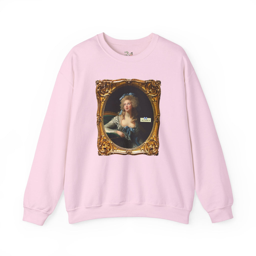 Rage Consumes Me: Funny Art History Sweatshirt, Madame Grand by Elisabeth Vigee Le Brun, French Art History Shirt, Women's Rights Feminist - Opal and June